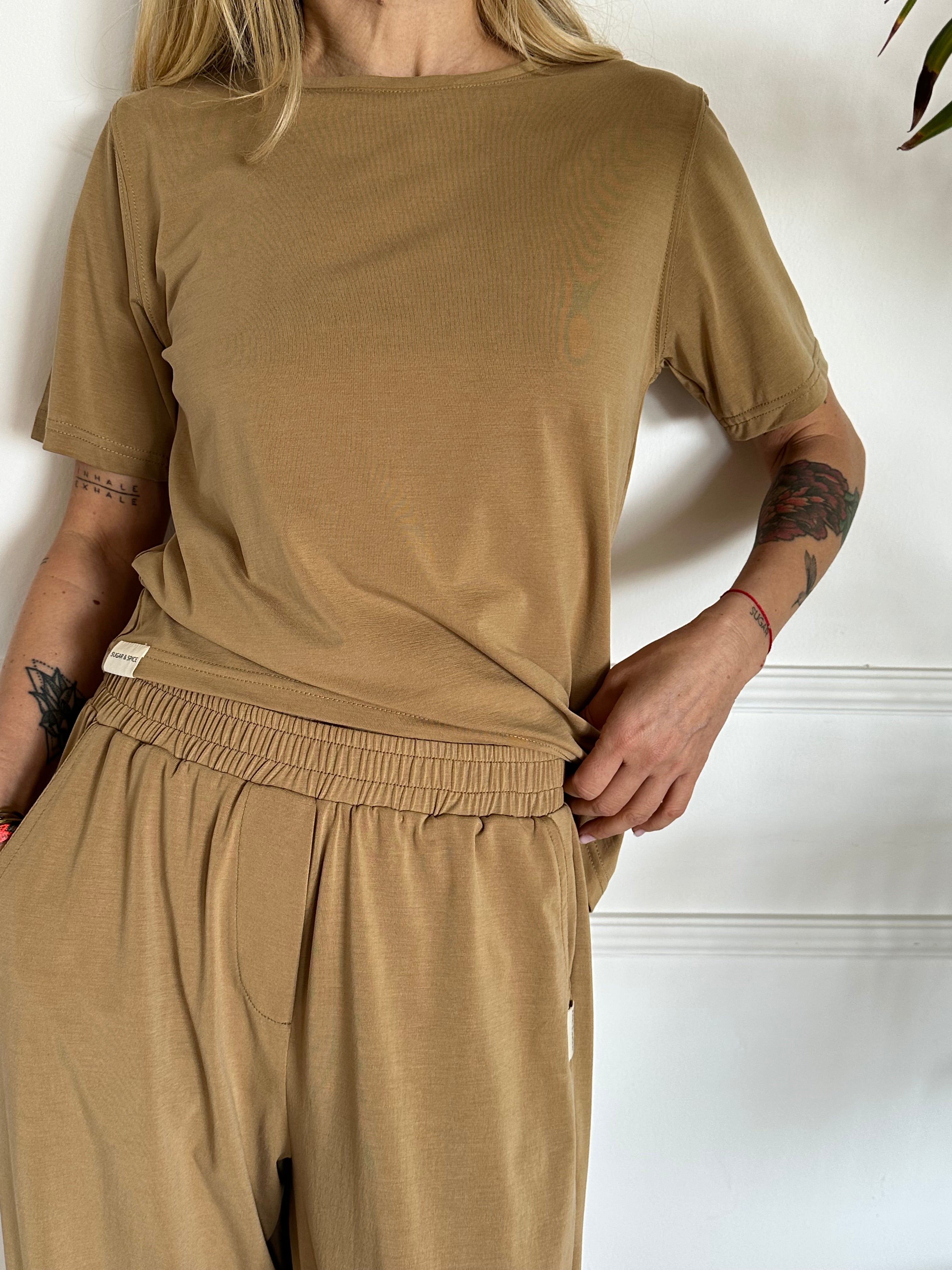 טי שירט EVA חרדל