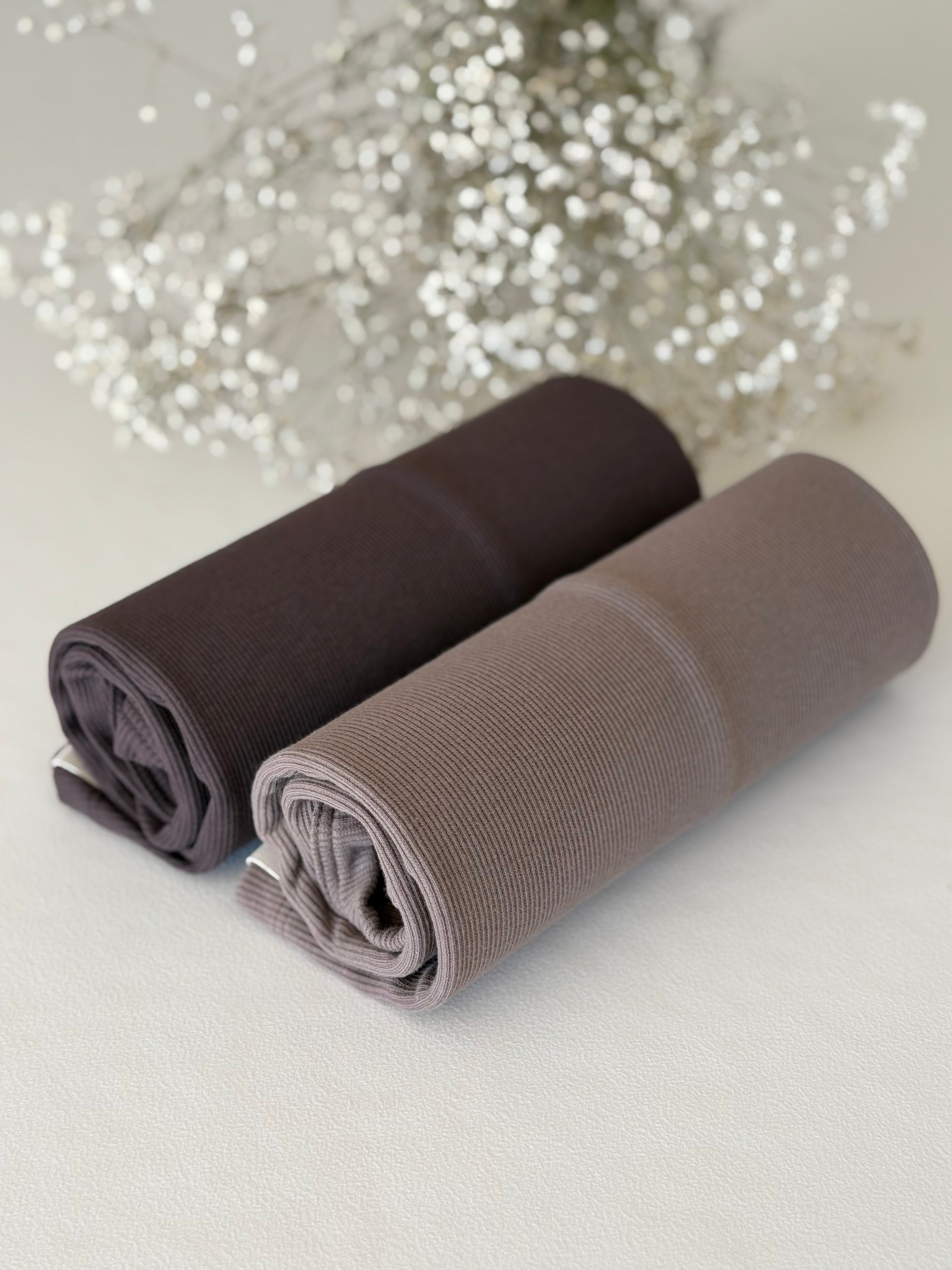 מארז 2 גופיות ריב : חאקי+חום