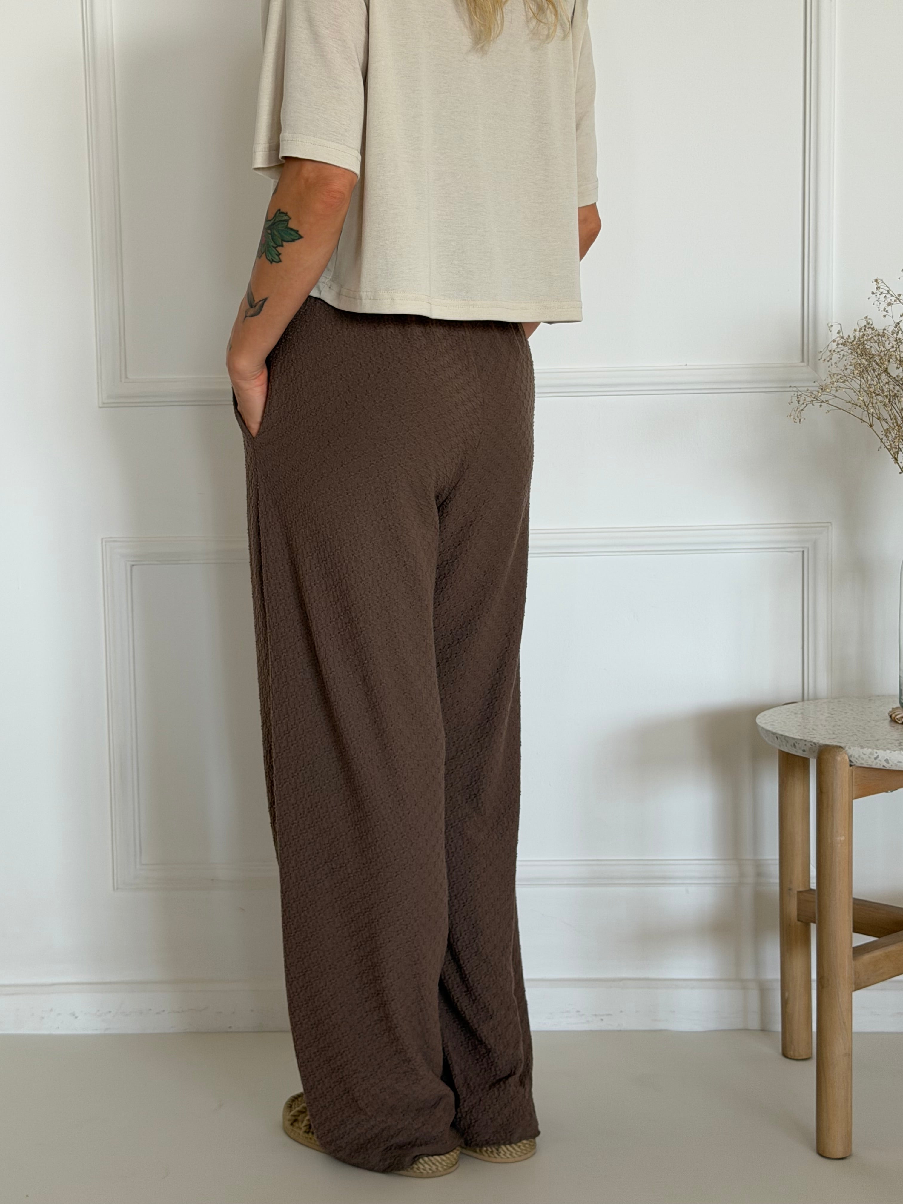 מכנסי PAROS light brown