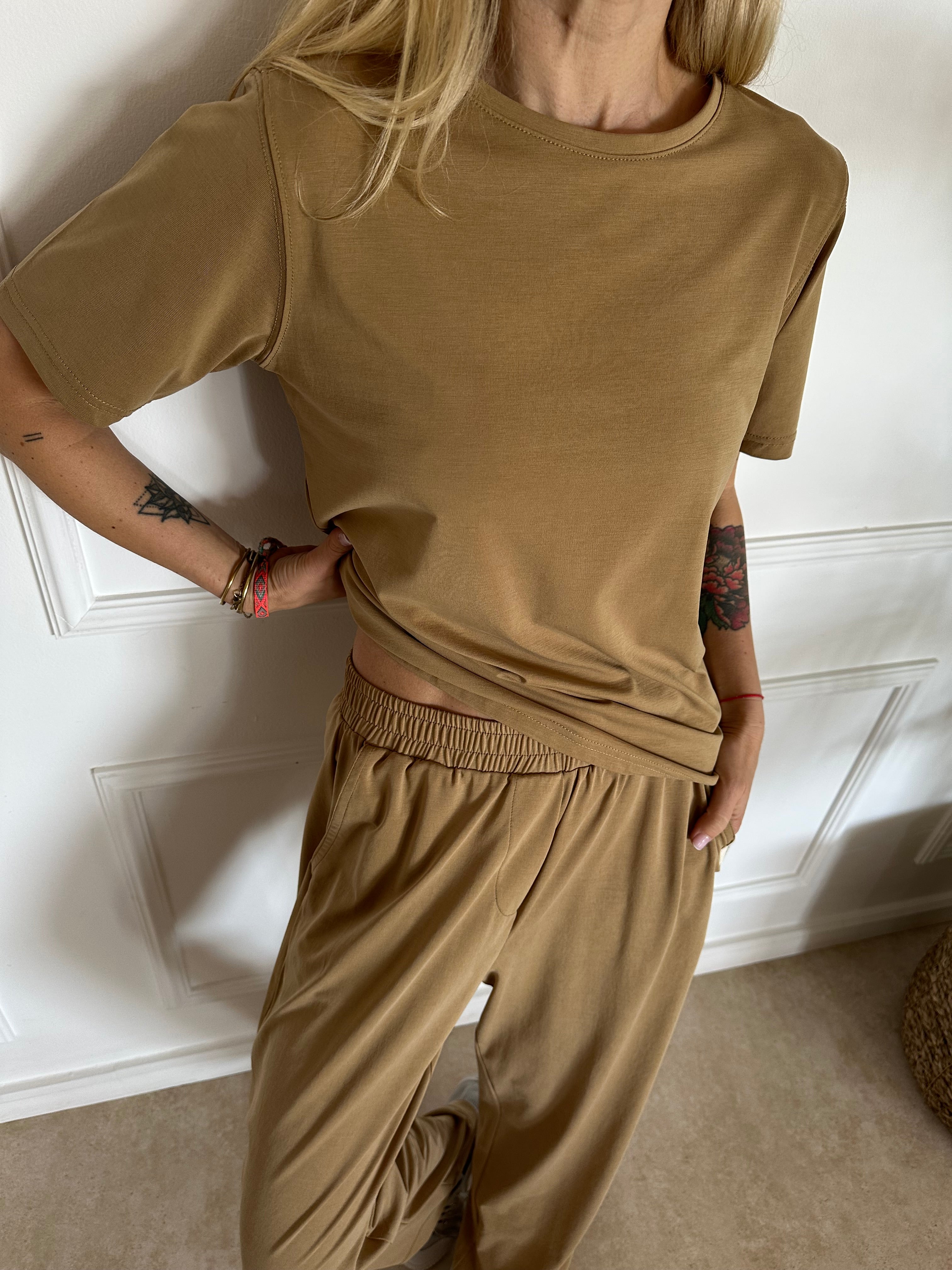 טי שירט EVA חרדל