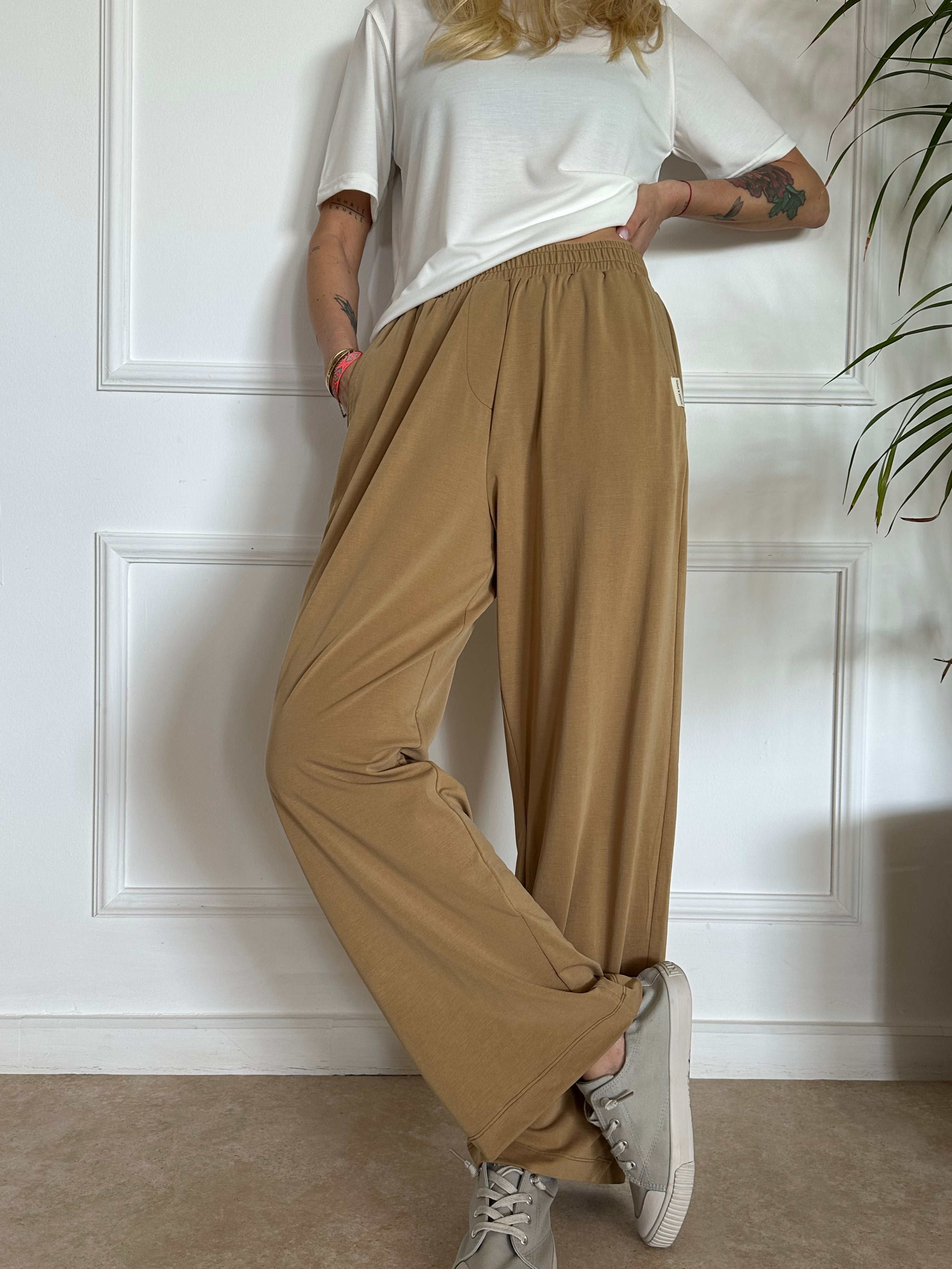 מכנסי EVA חרדל