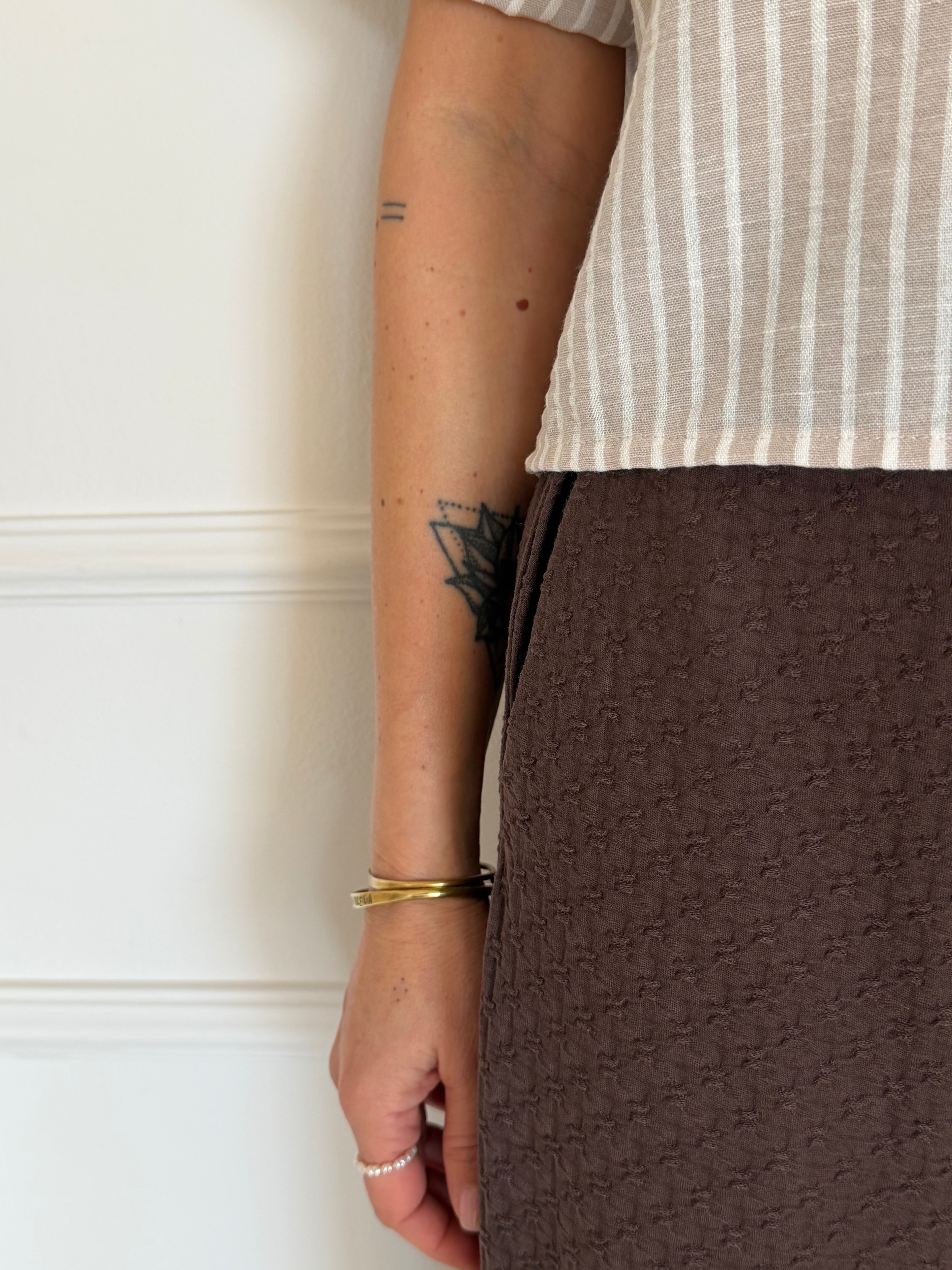 מכנסי PAROS חומים