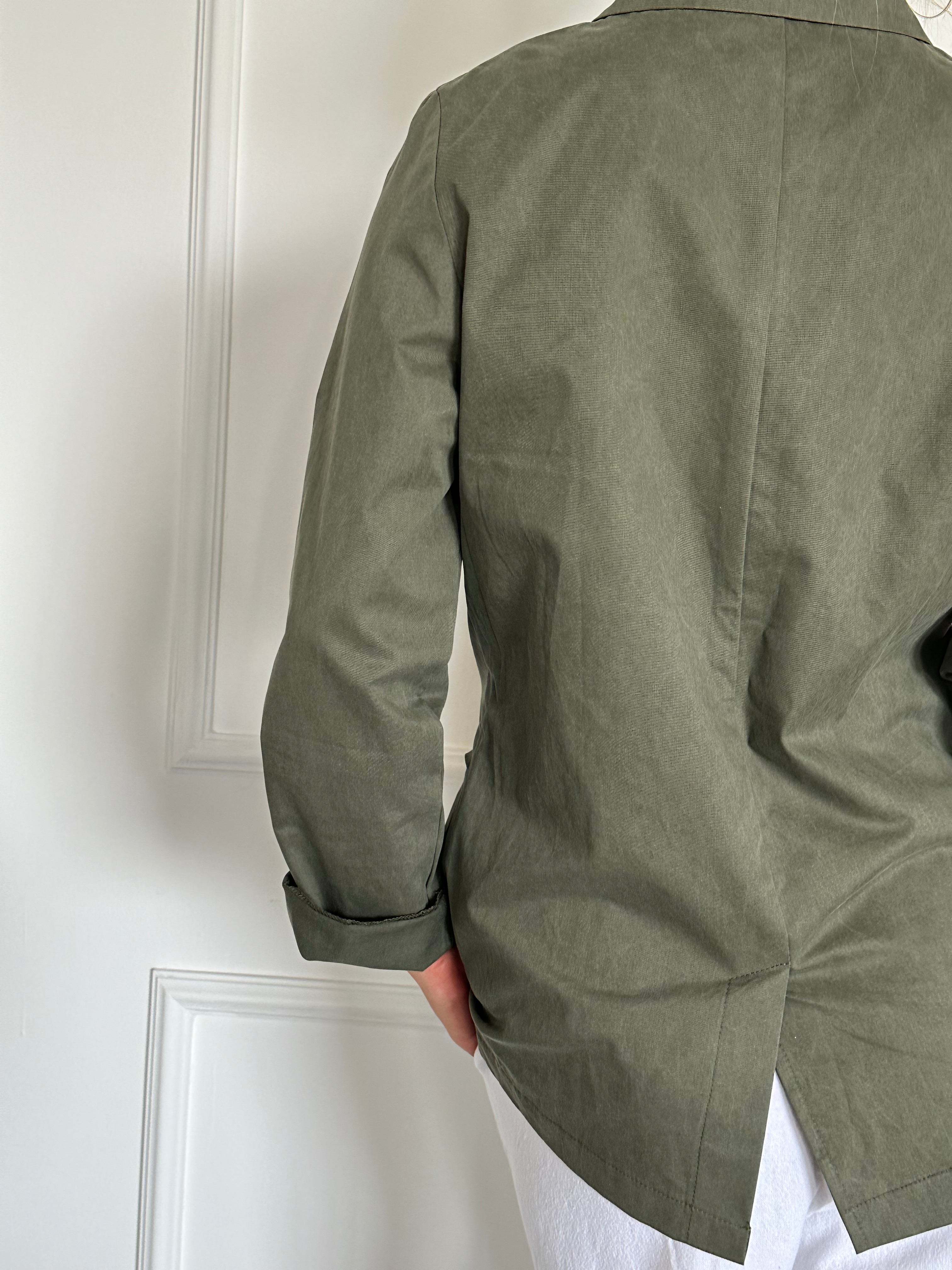 בלייזר סטון ווש Olive green