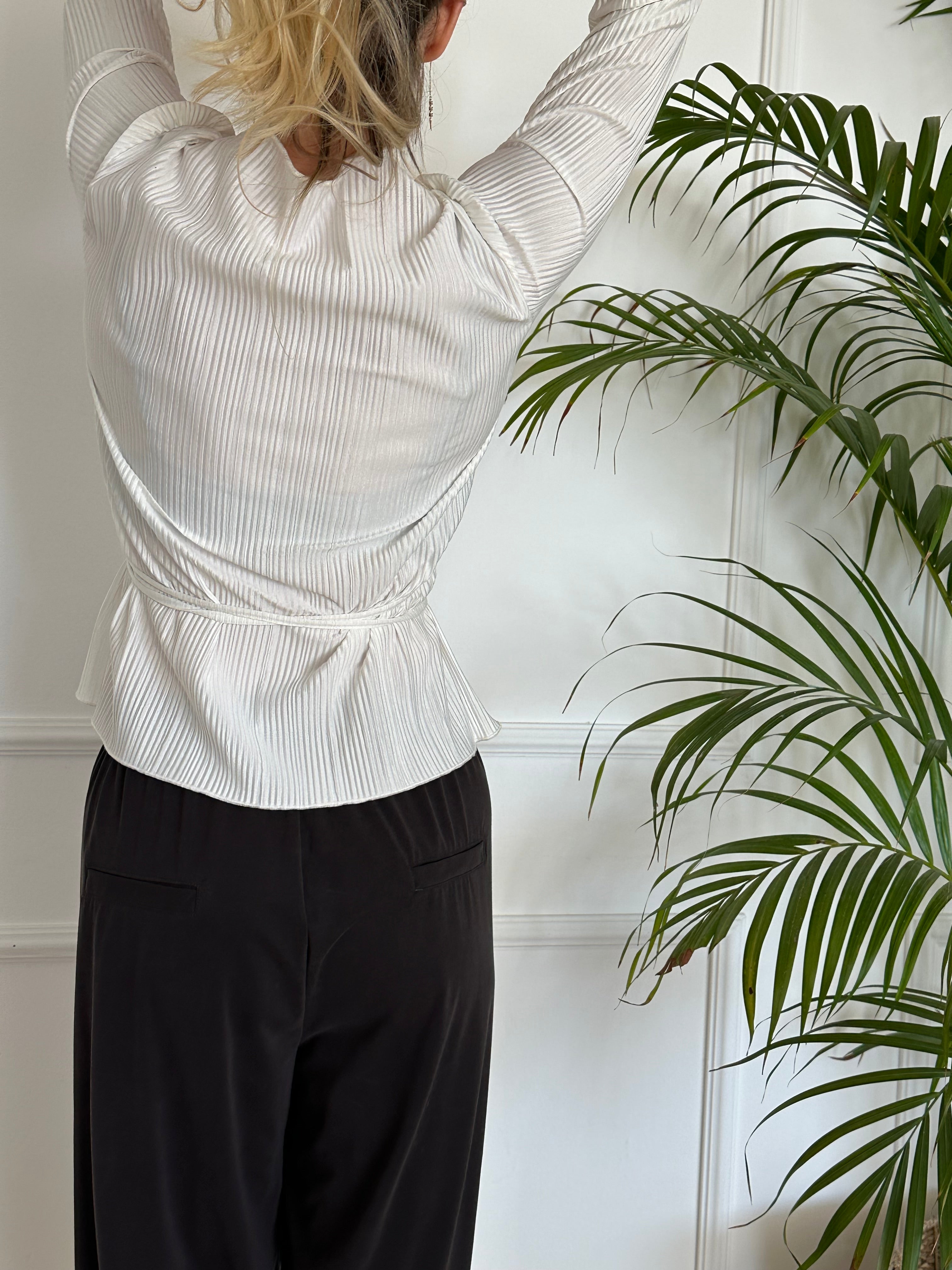 חולצת קשירה פליסה