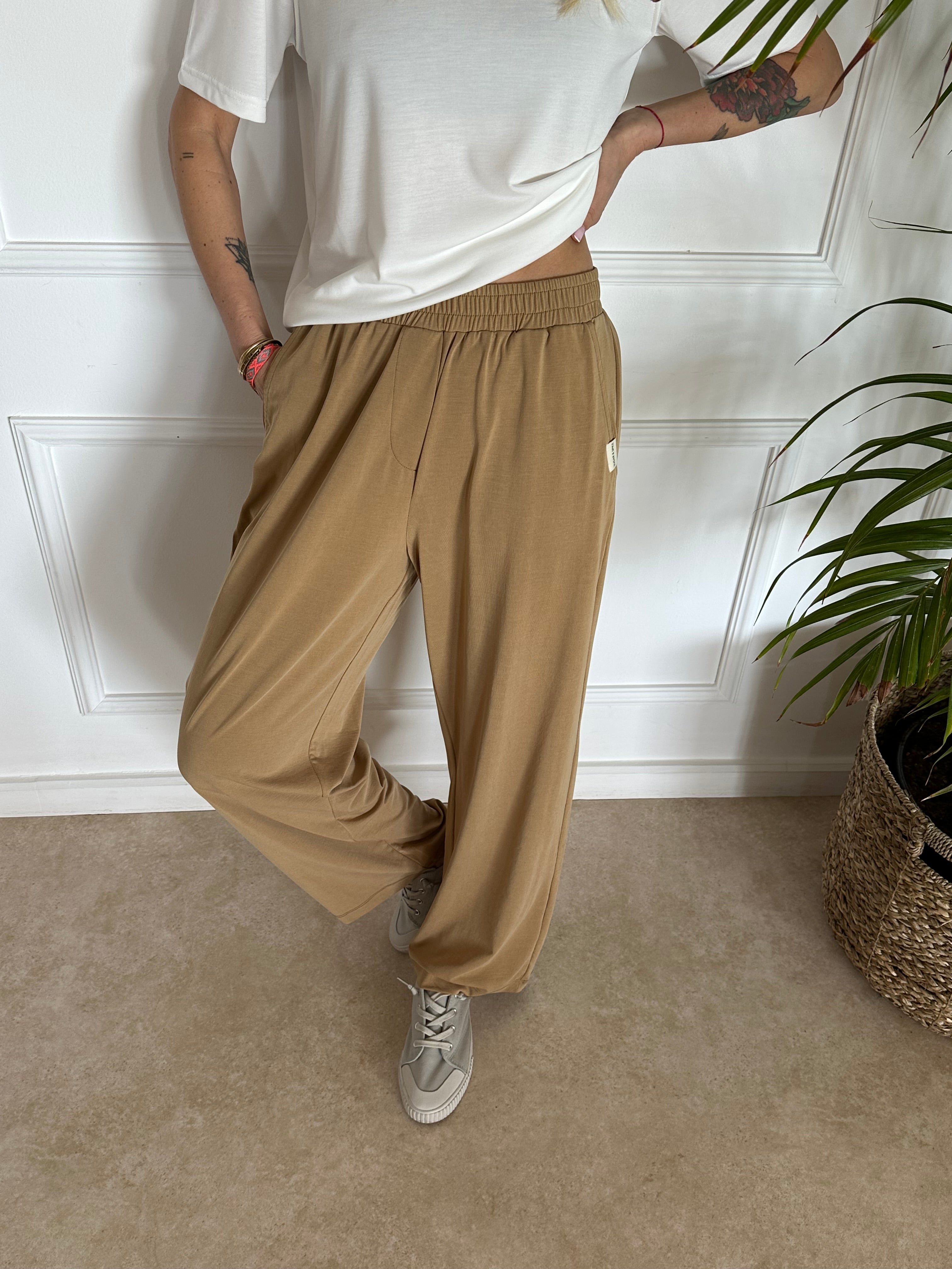 מכנסי EVA חרדל