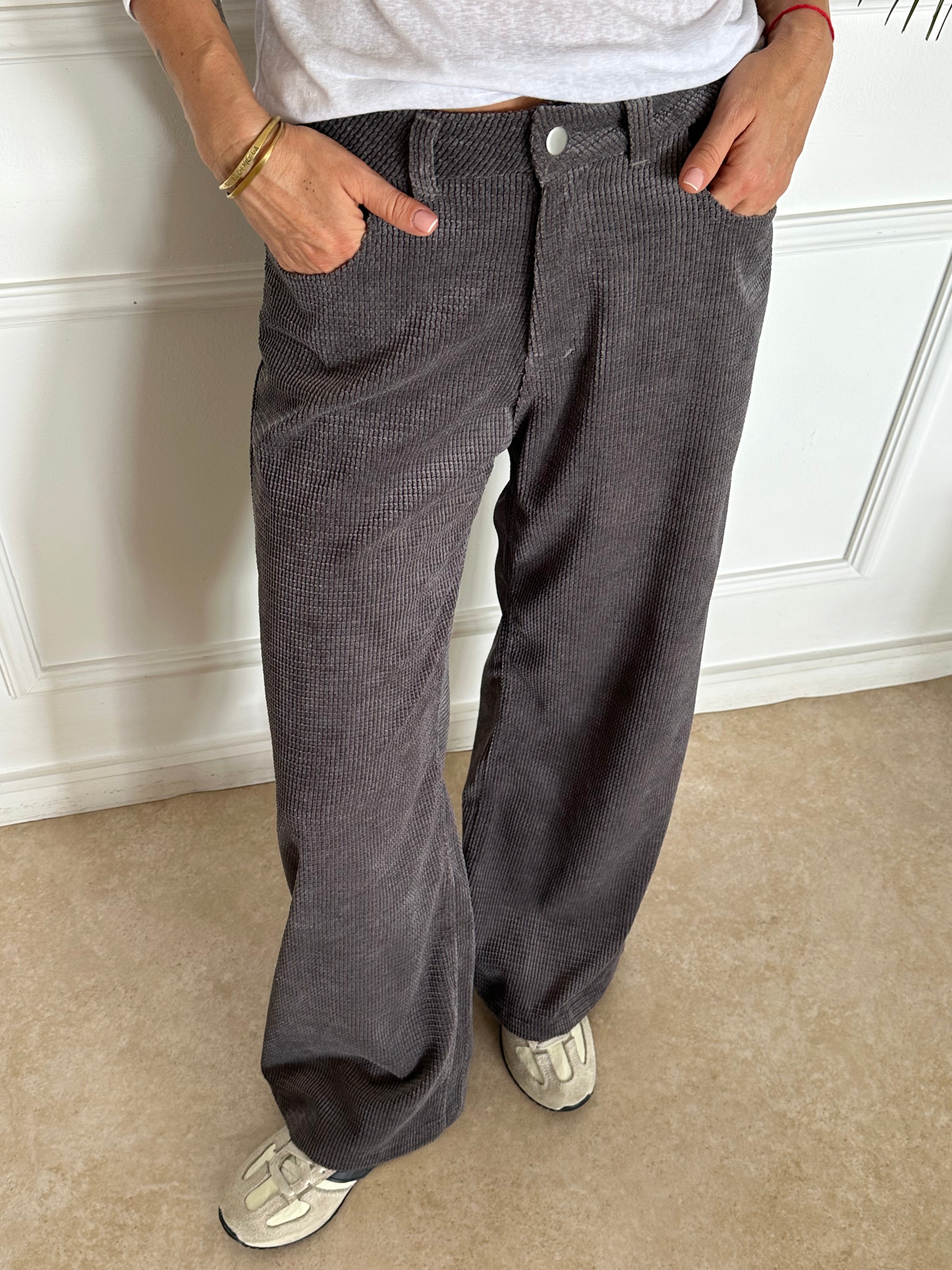 GREY מכנסי קורדרוי