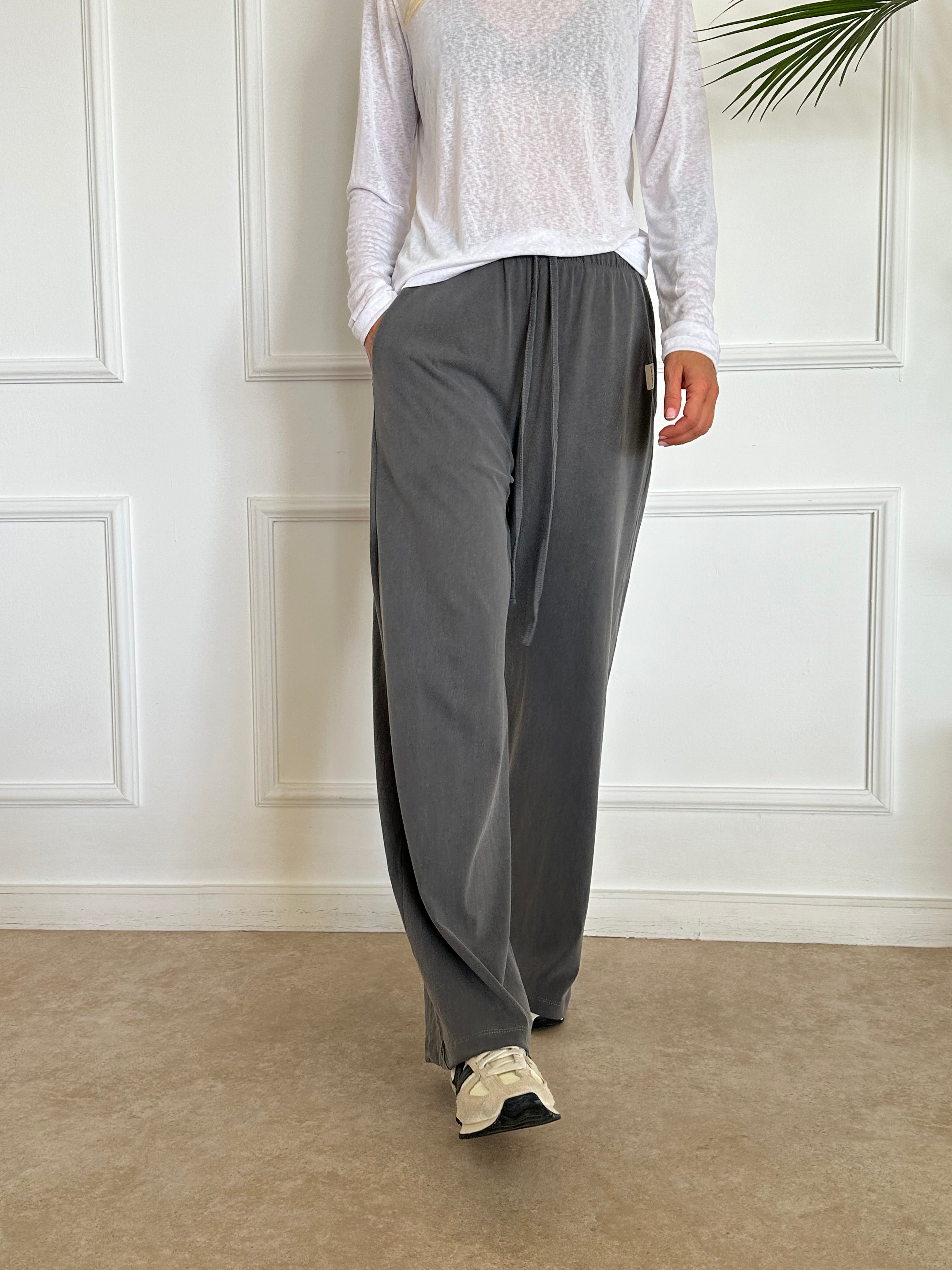 מכנסי אלן סטון ווש אפור