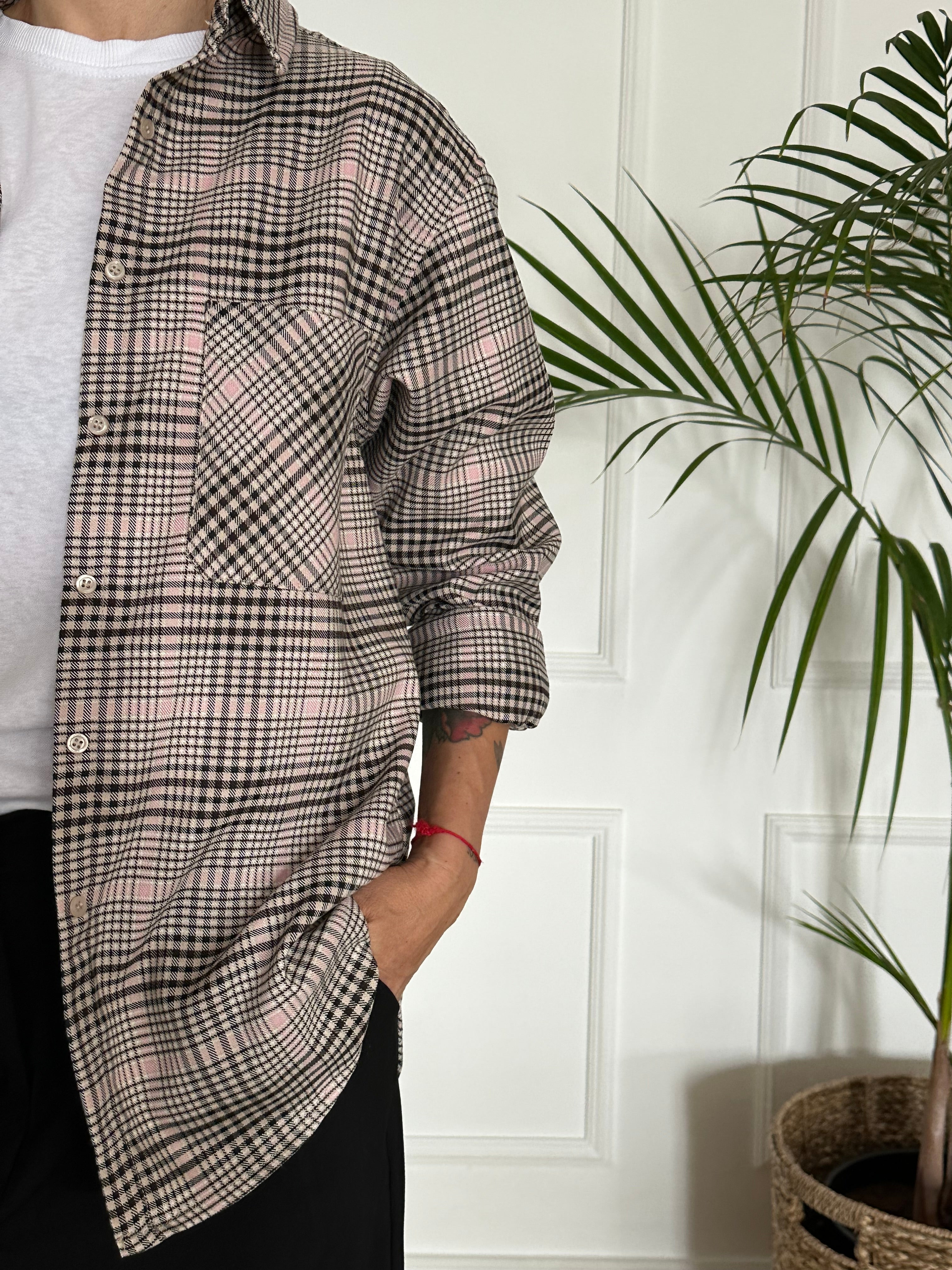 חולצת SOHO משבצות