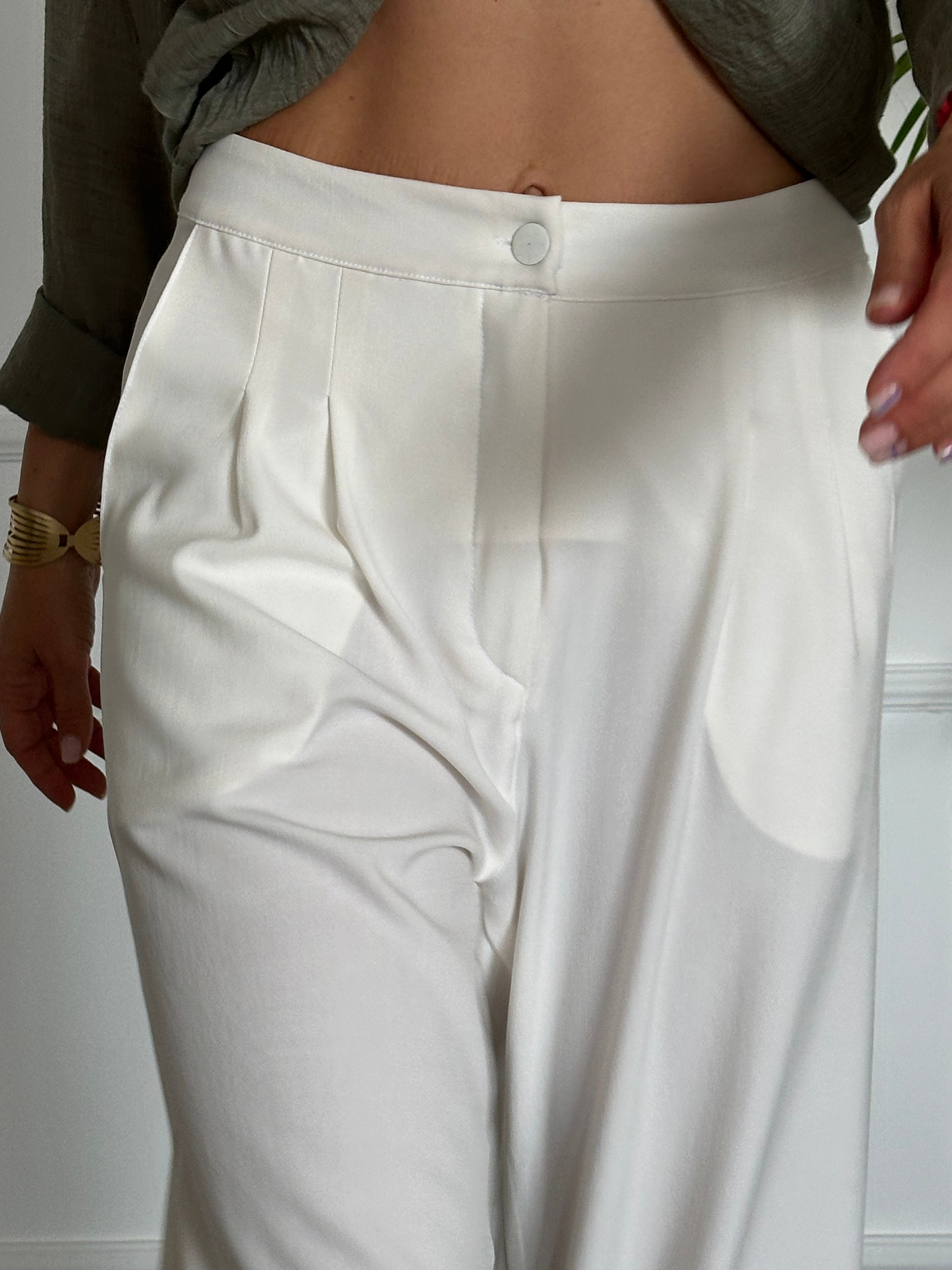 מכנסי Denmark לבנים