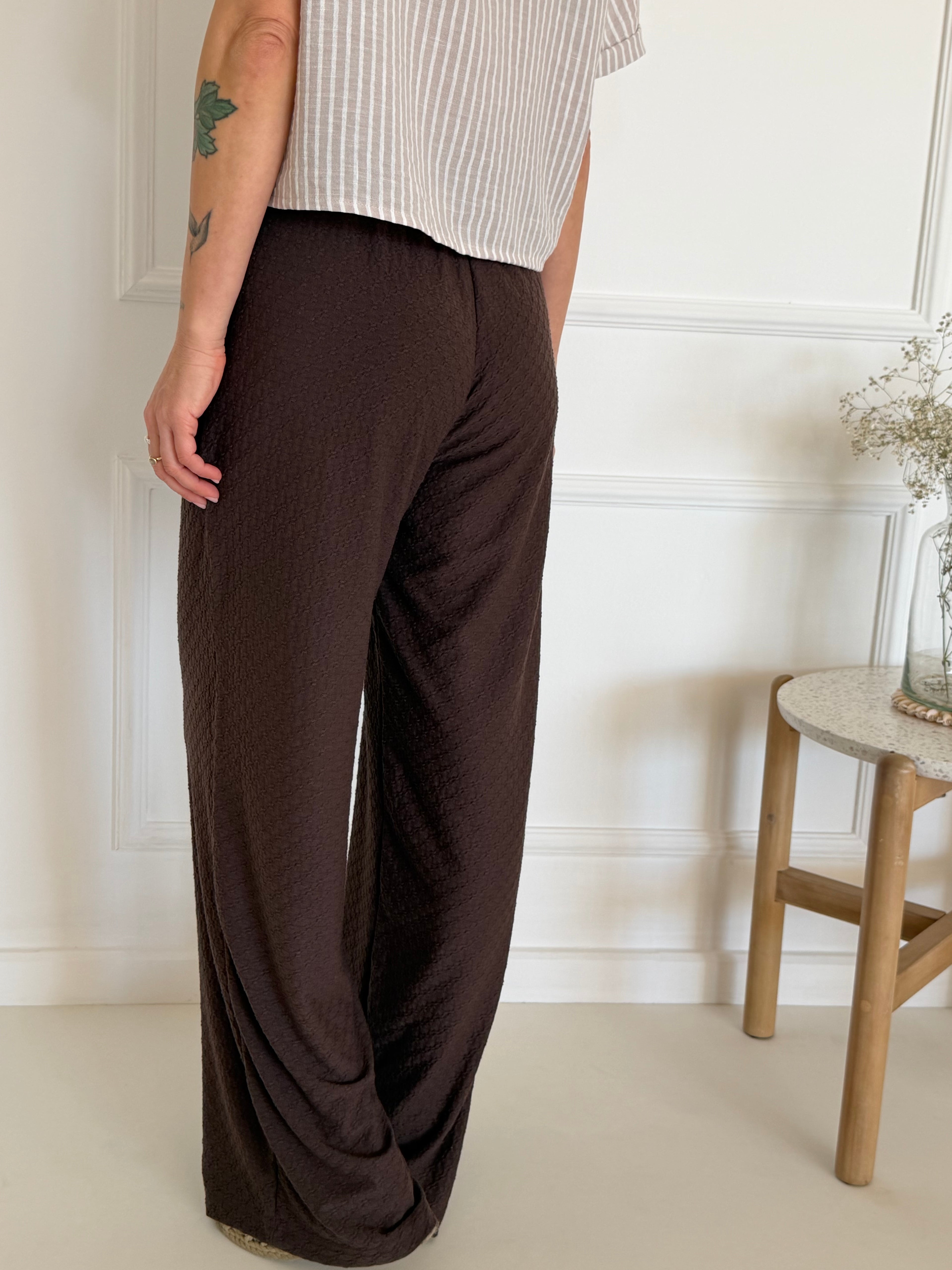 מכנסי PAROS חומים