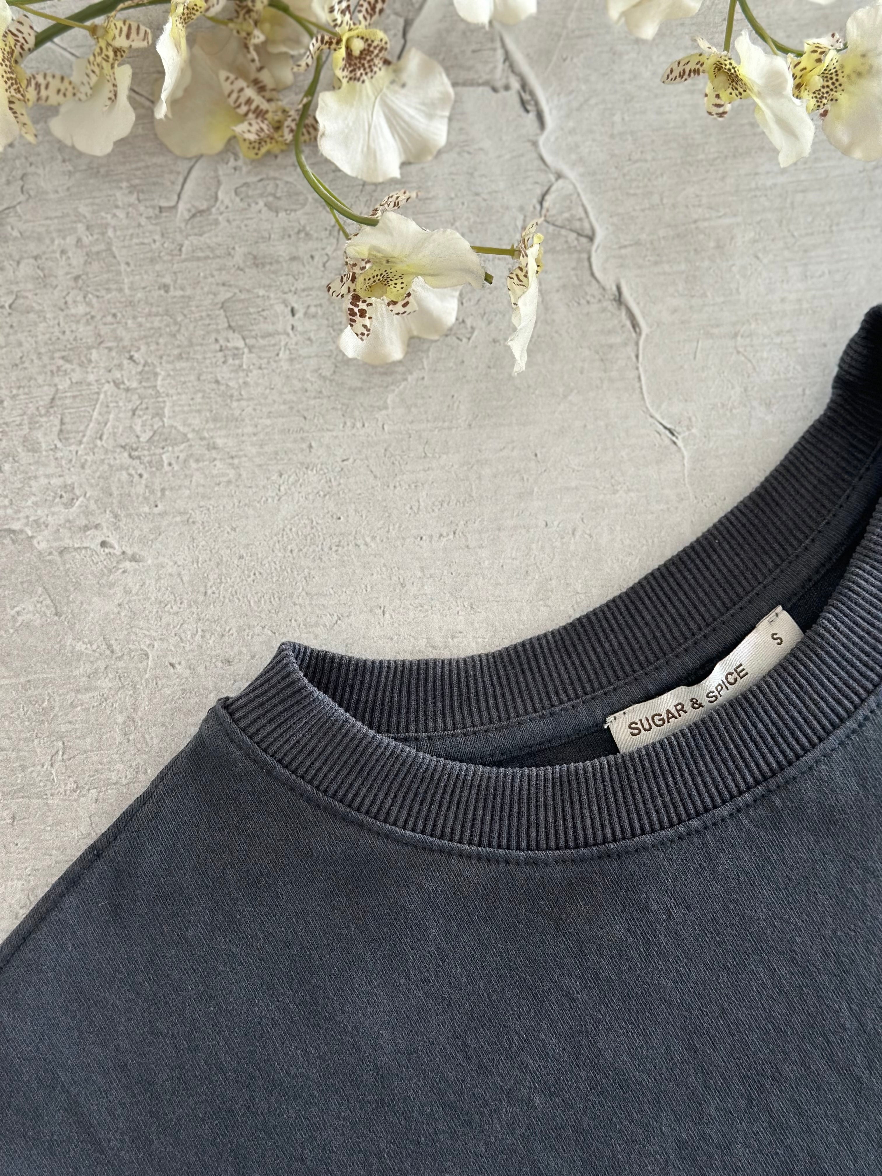 מארז 2 טי שירט NEW YORK אפורה+שחור פחם