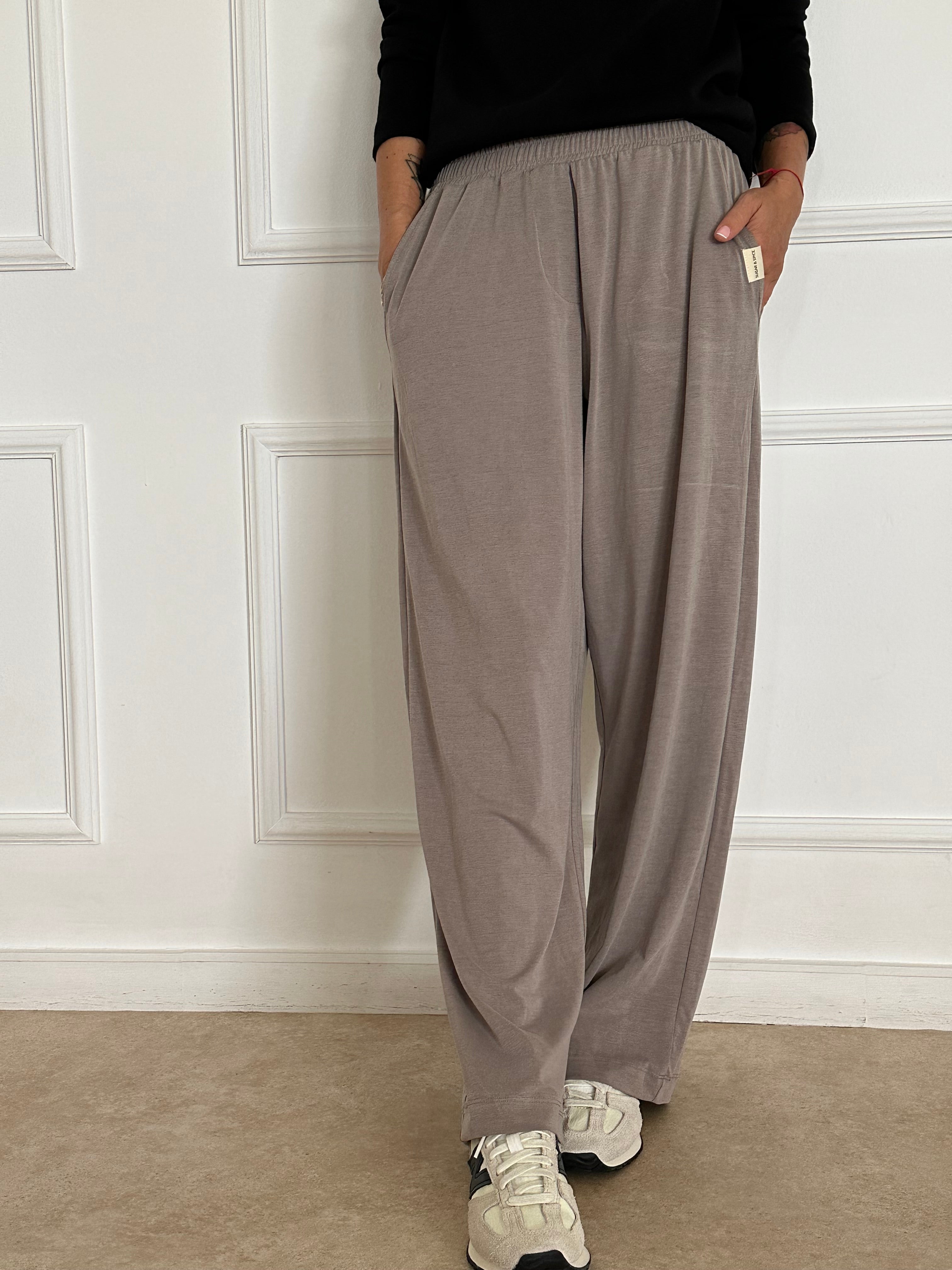 מכנסי NINA אפורים