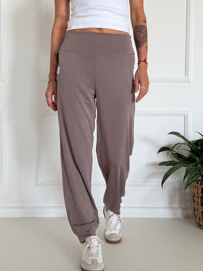 Flow pants אפור בז&