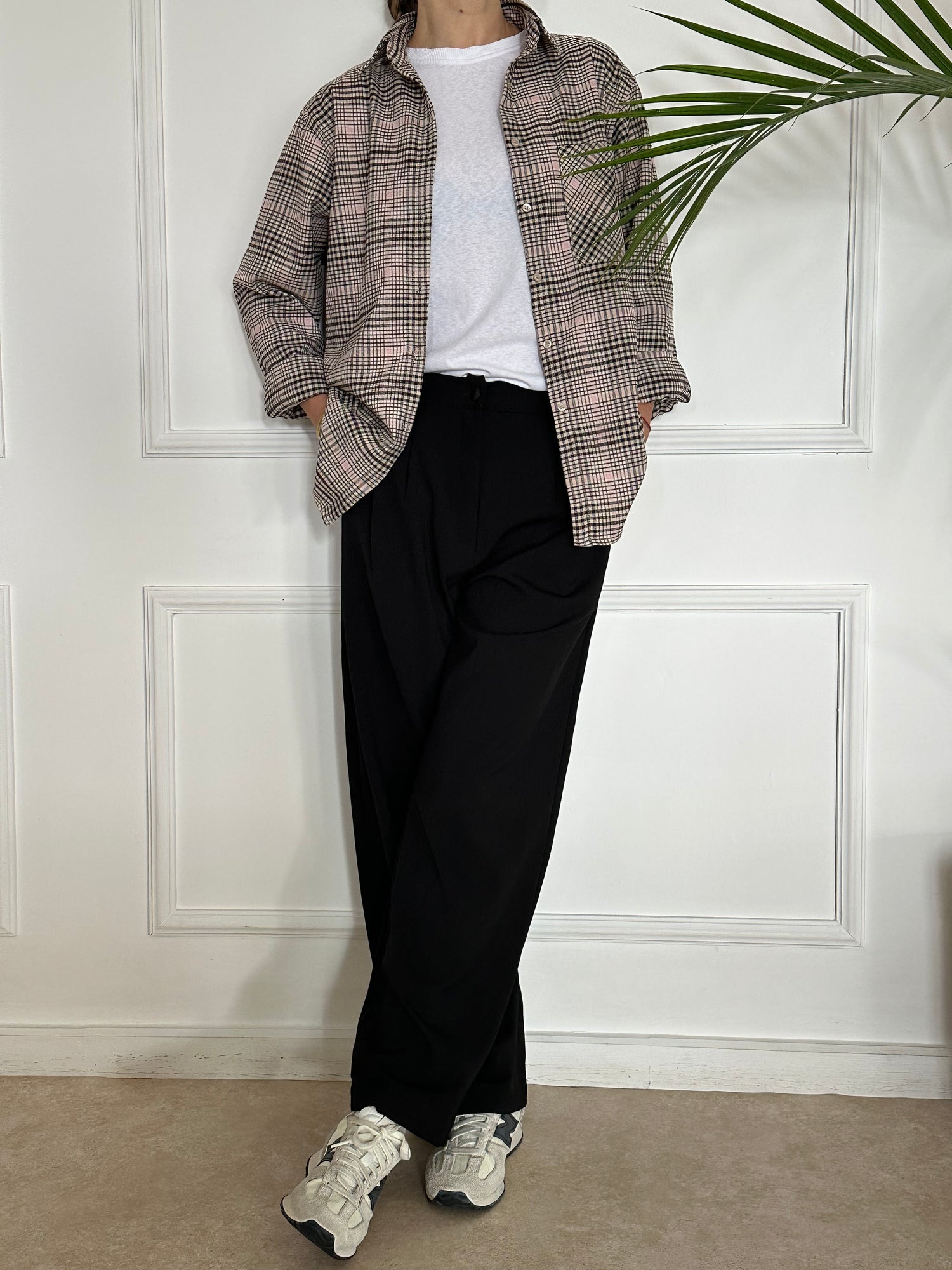 חולצת SOHO משבצות