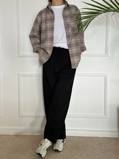 חולצת SOHO משבצות