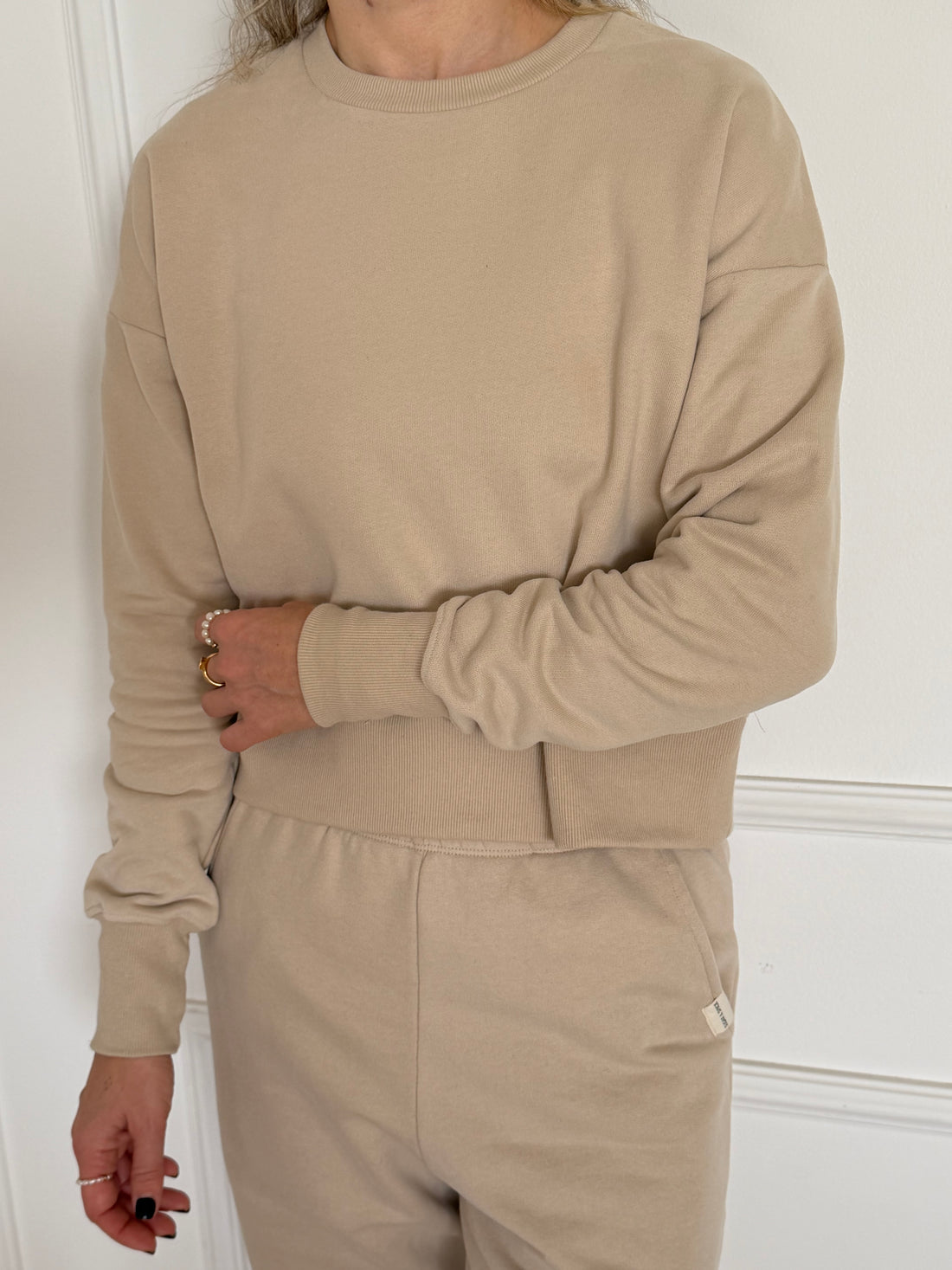 סווטשירט קרופ NEW JERSEY אופוויט