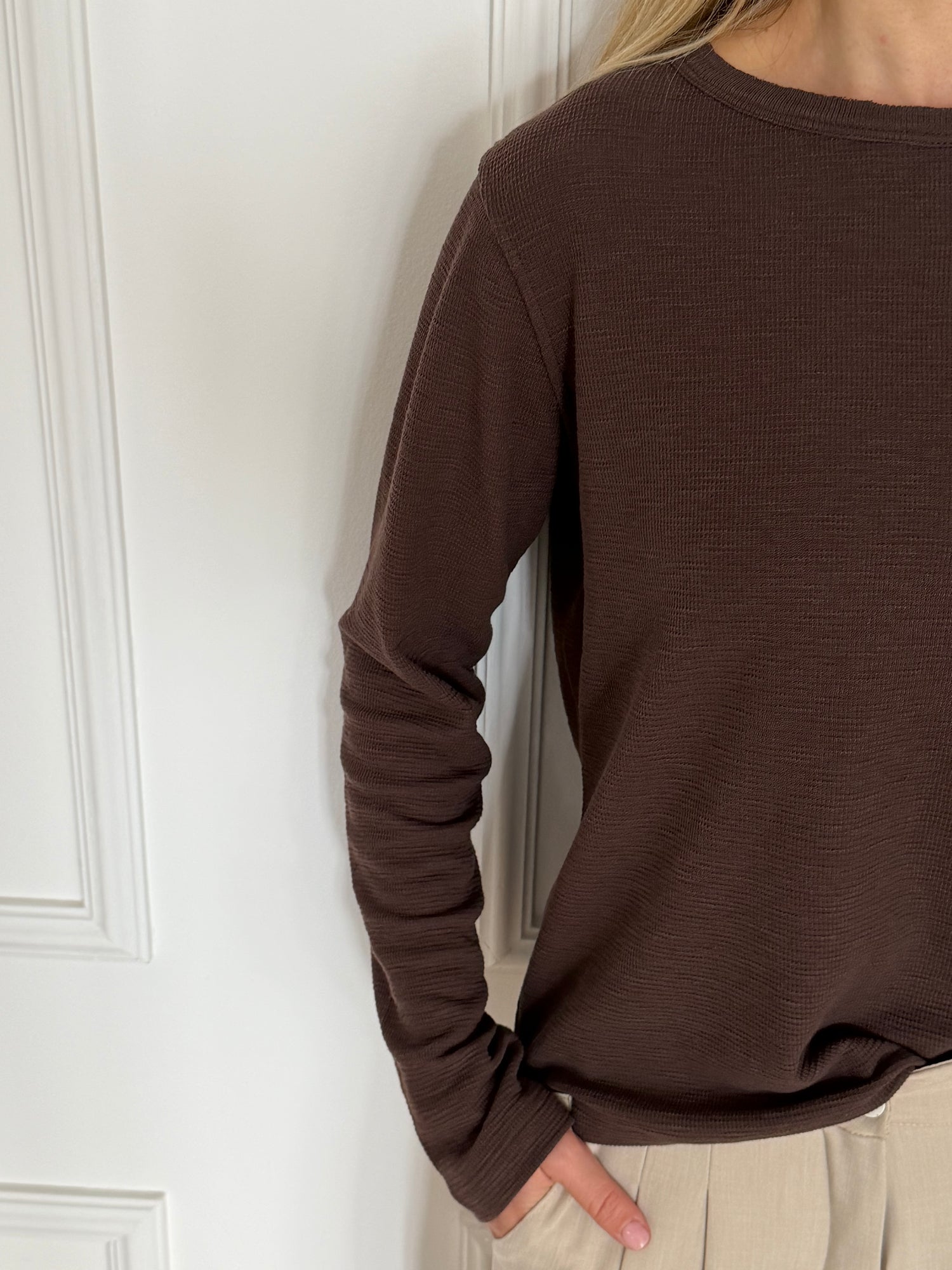 טי שירט בייבי וופל בראוני