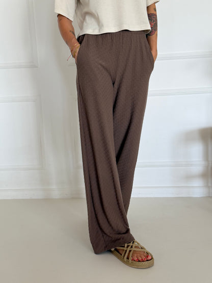 מכנסי PAROS light brown