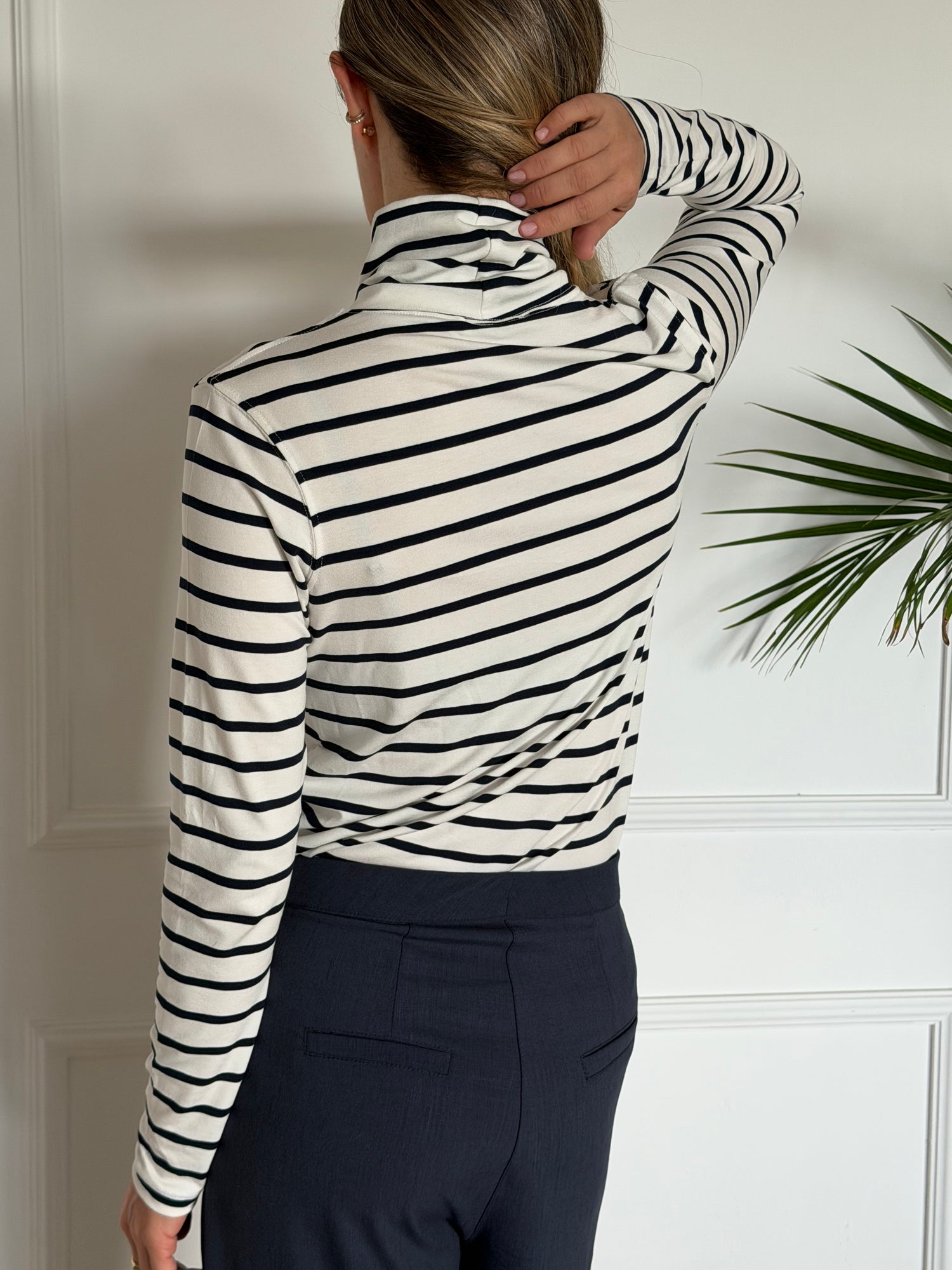 גולף פסים לבן