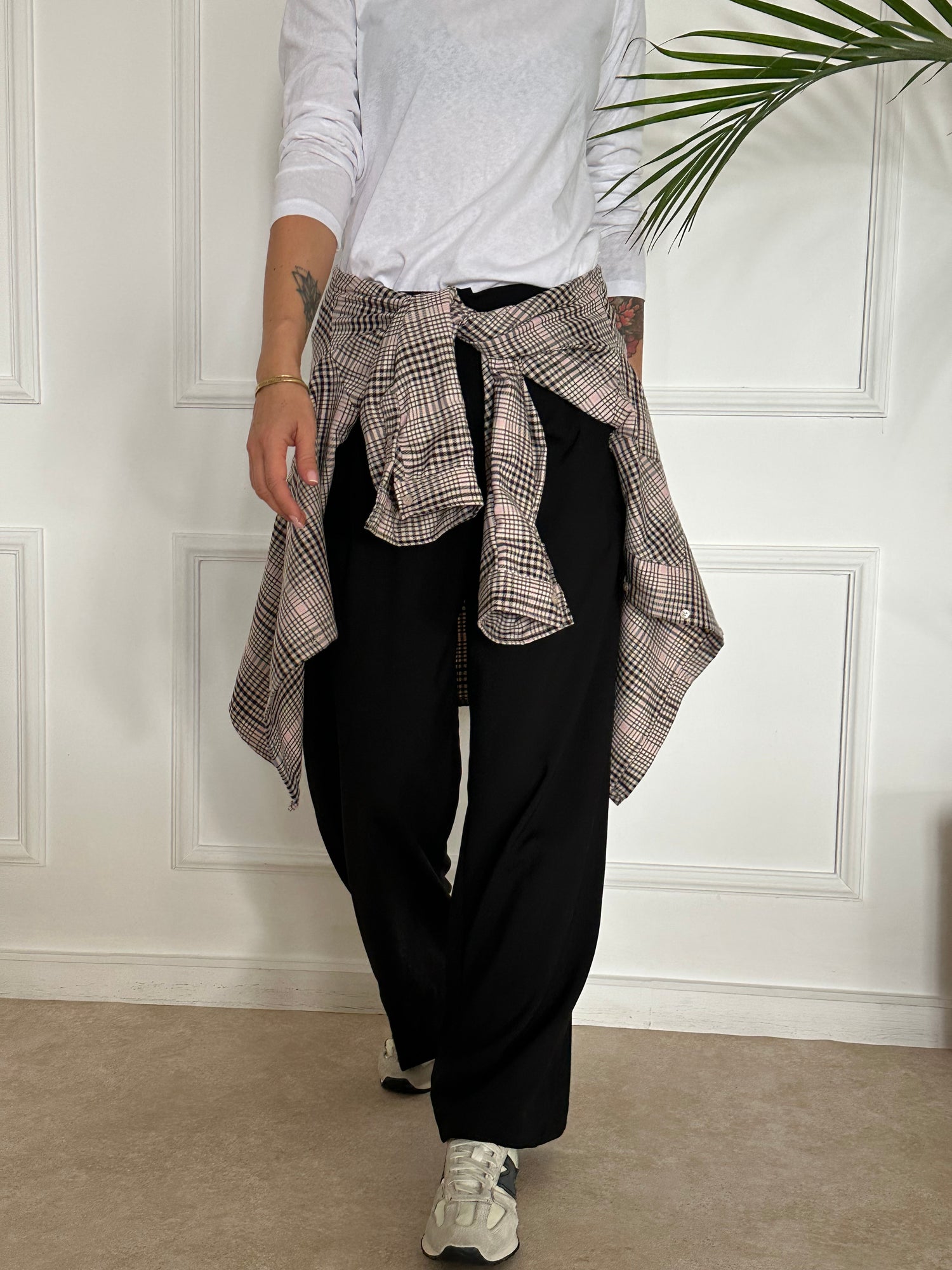 חולצת SOHO משבצות