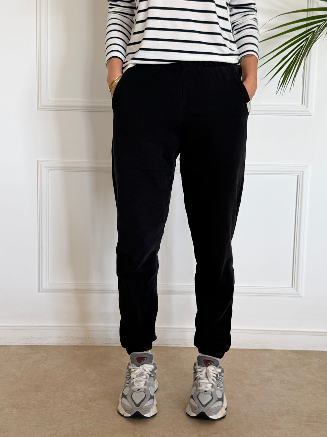 מכנסי NEW JERSEY שחורים