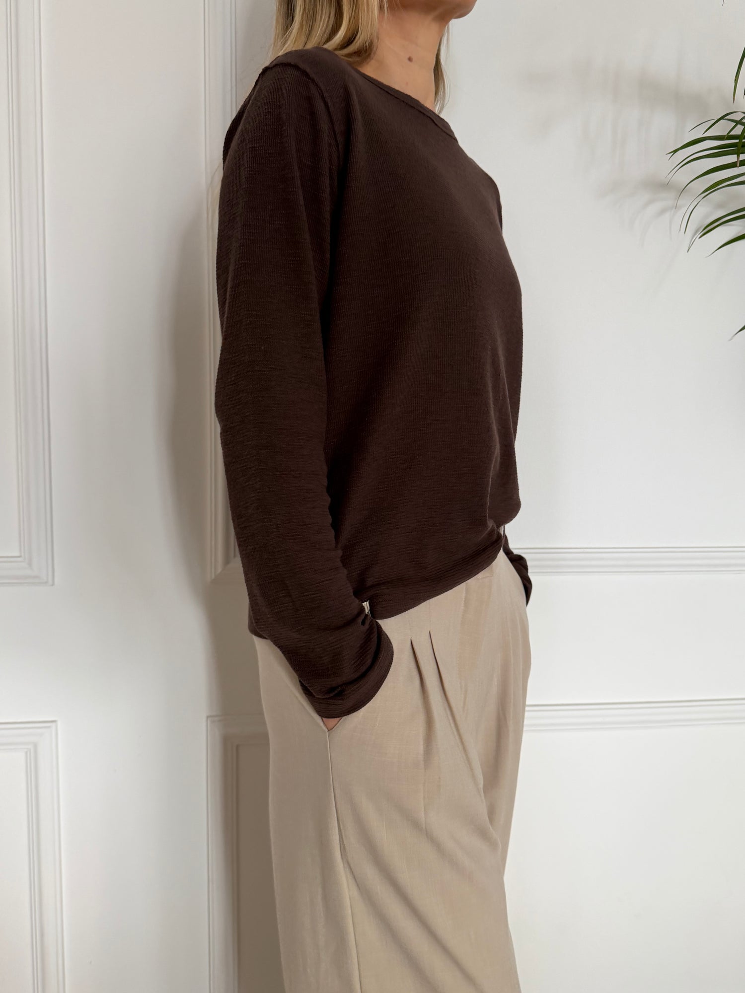 טי שירט בייבי וופל בראוני