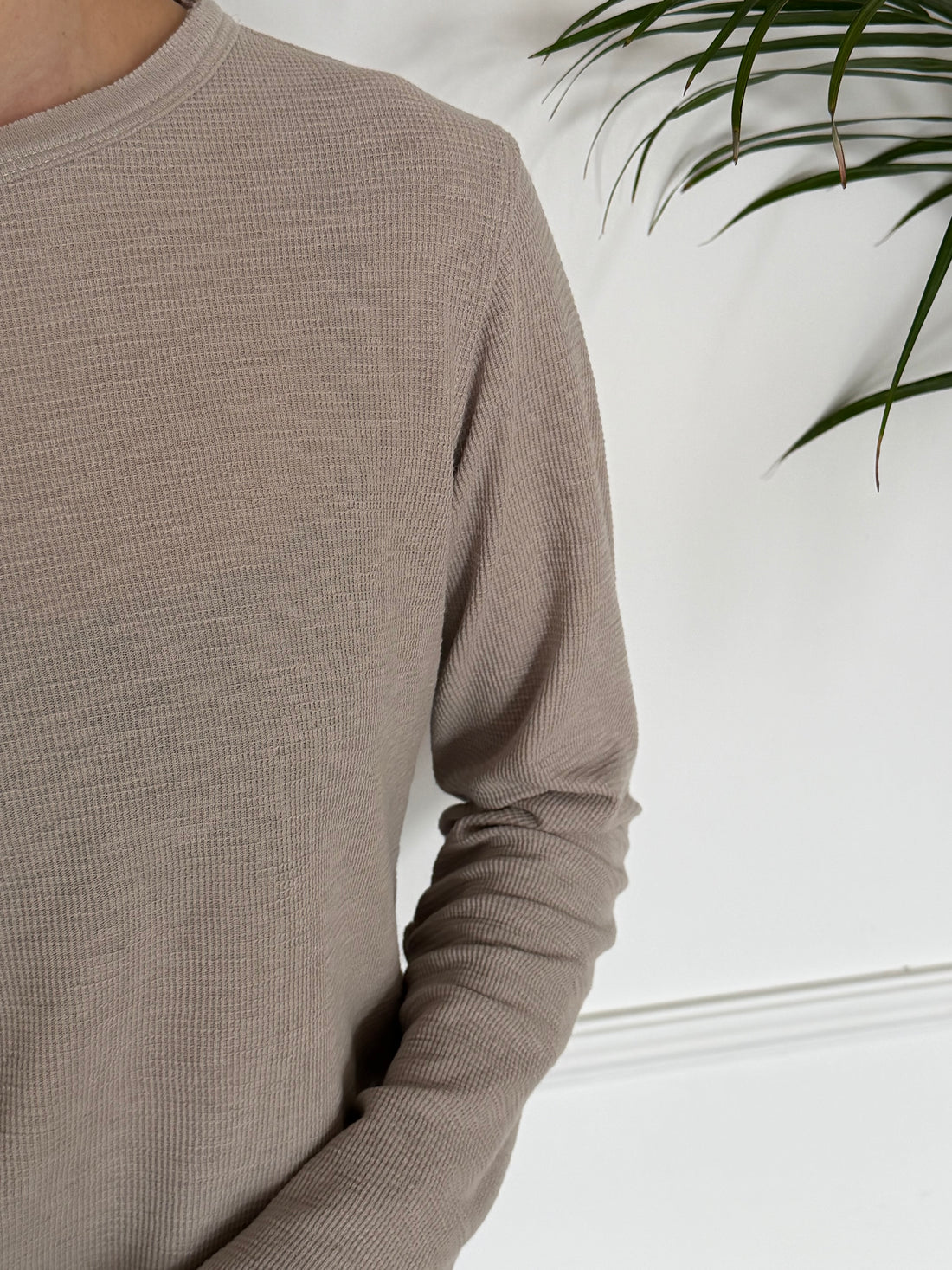 טי שירט בייבי וופל אפורה