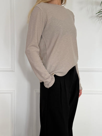 טי שירט בייבי וופל אפורה