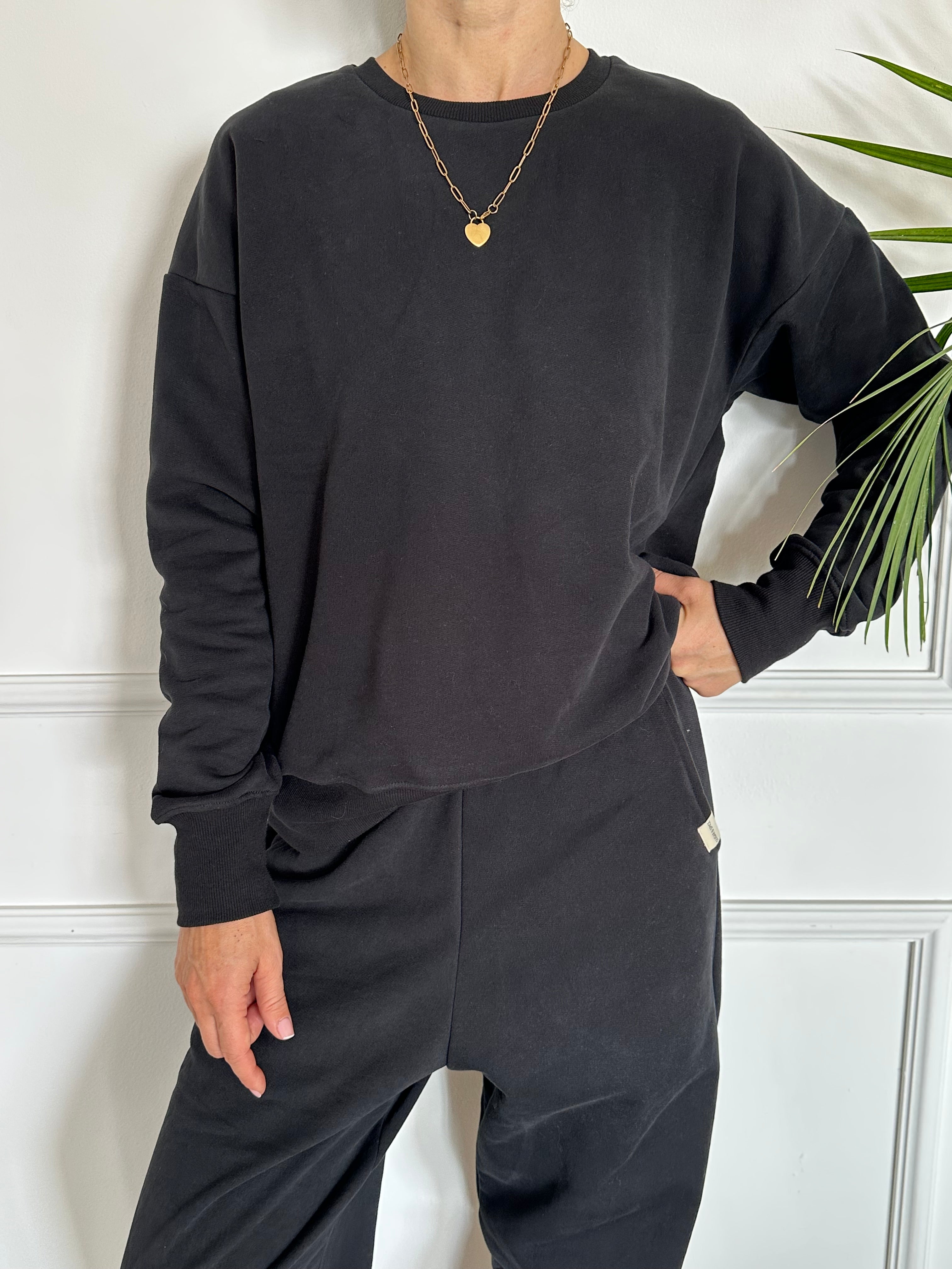 מכנסי NEW JERSEY שחורים