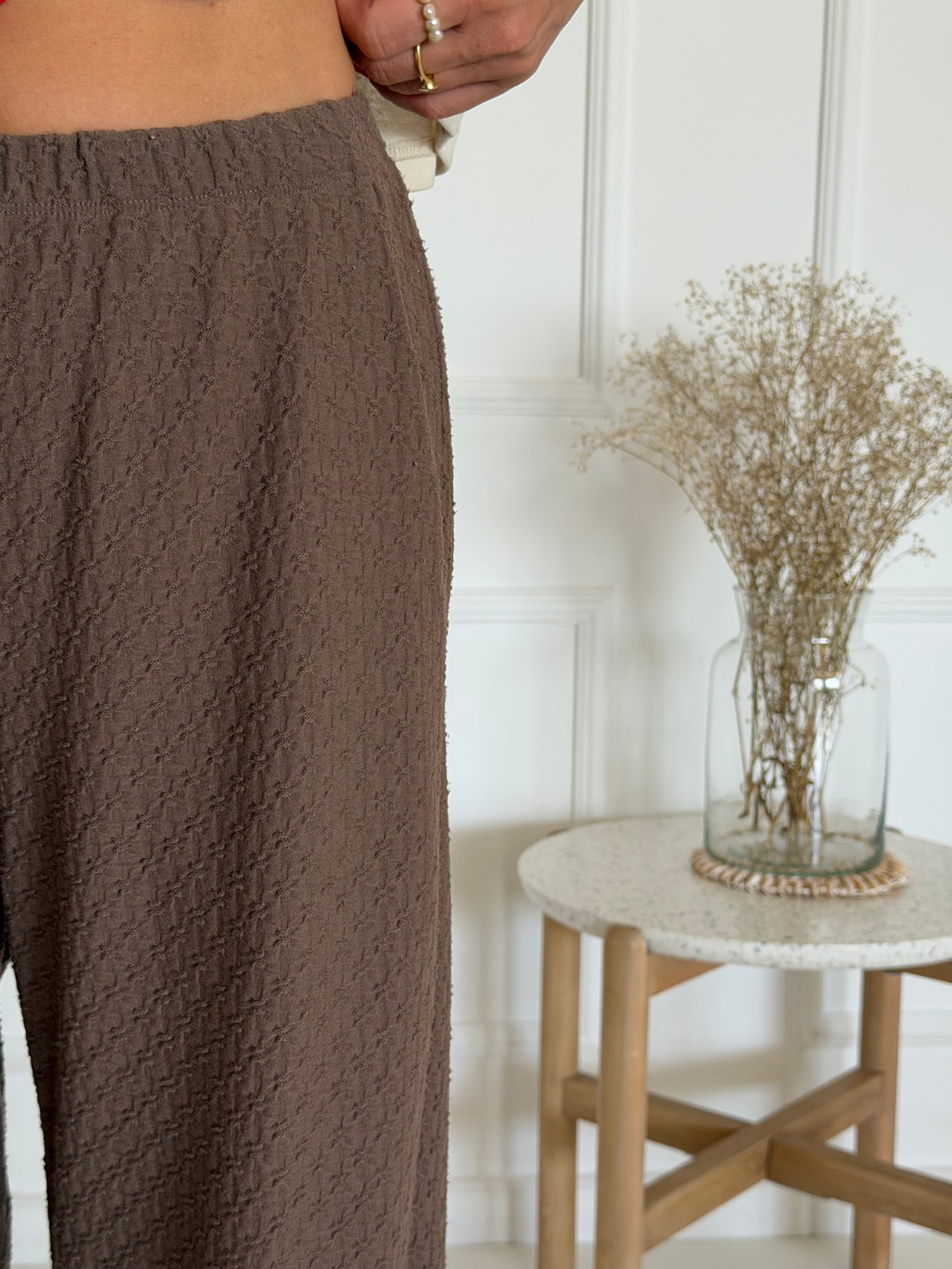 מכנסי PAROS light brown
