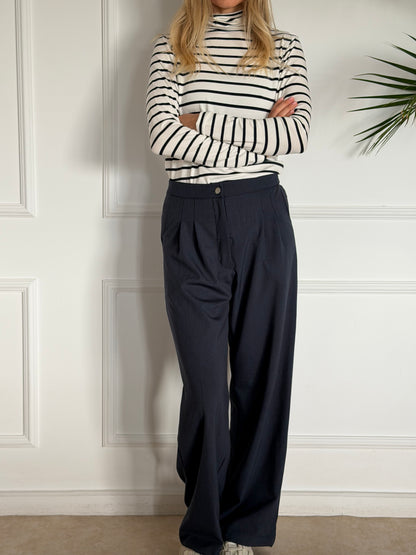 גולף פסים לבן