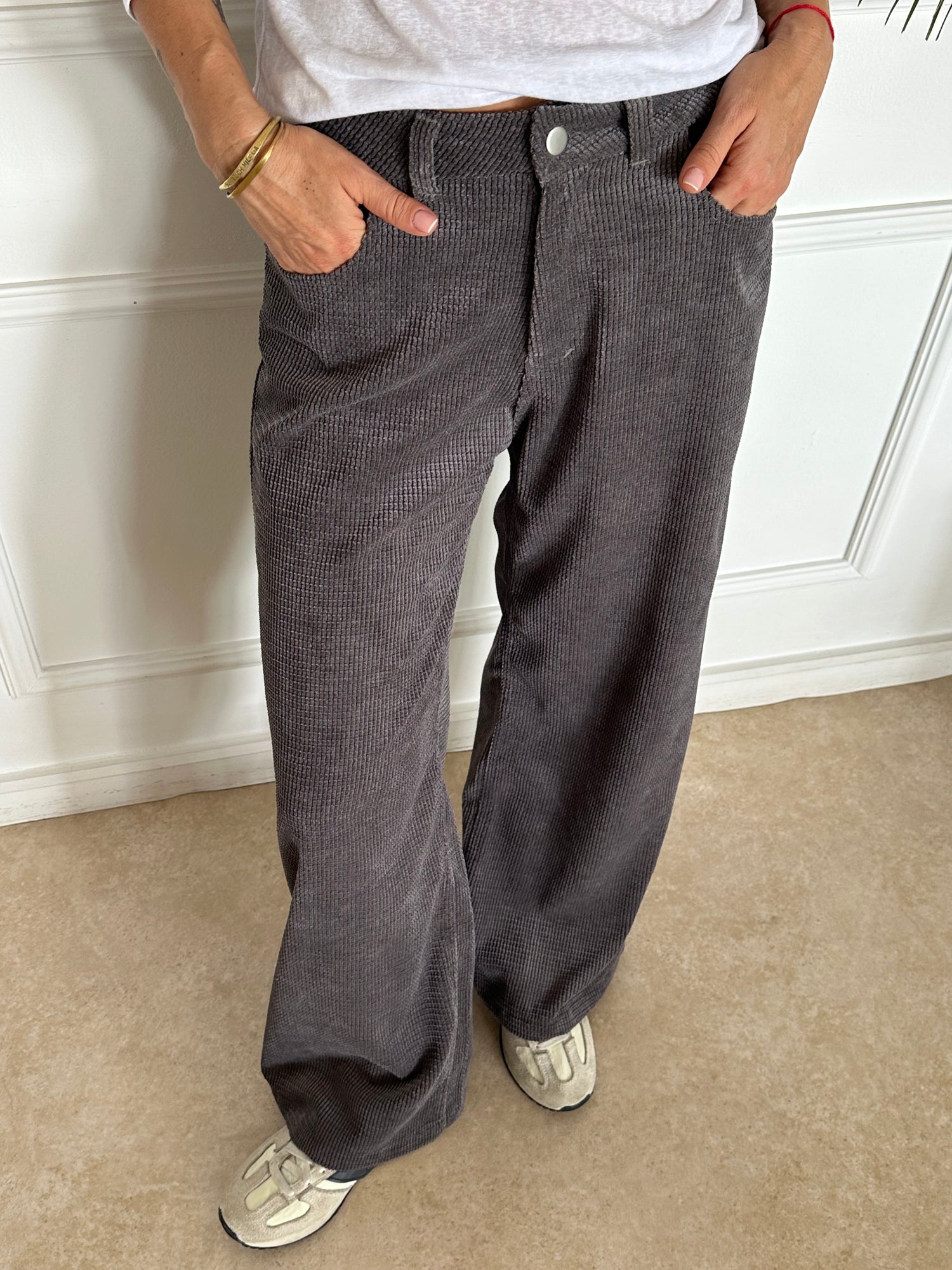 GREY מכנסי קורדרוי