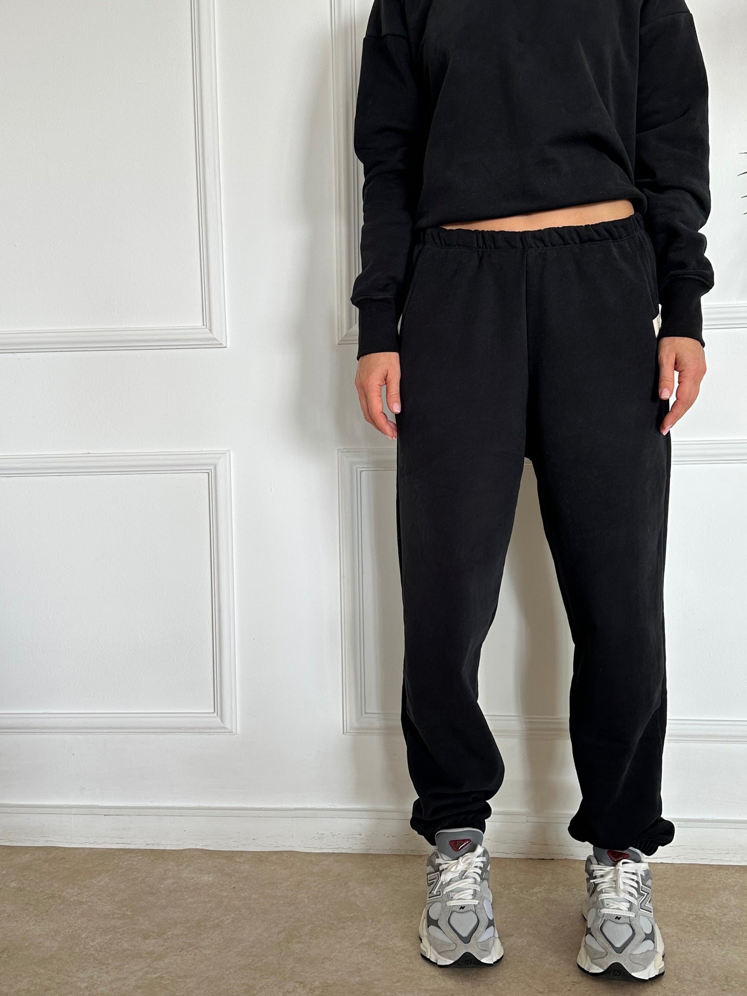 מכנסי NEW JERSEY שחורים