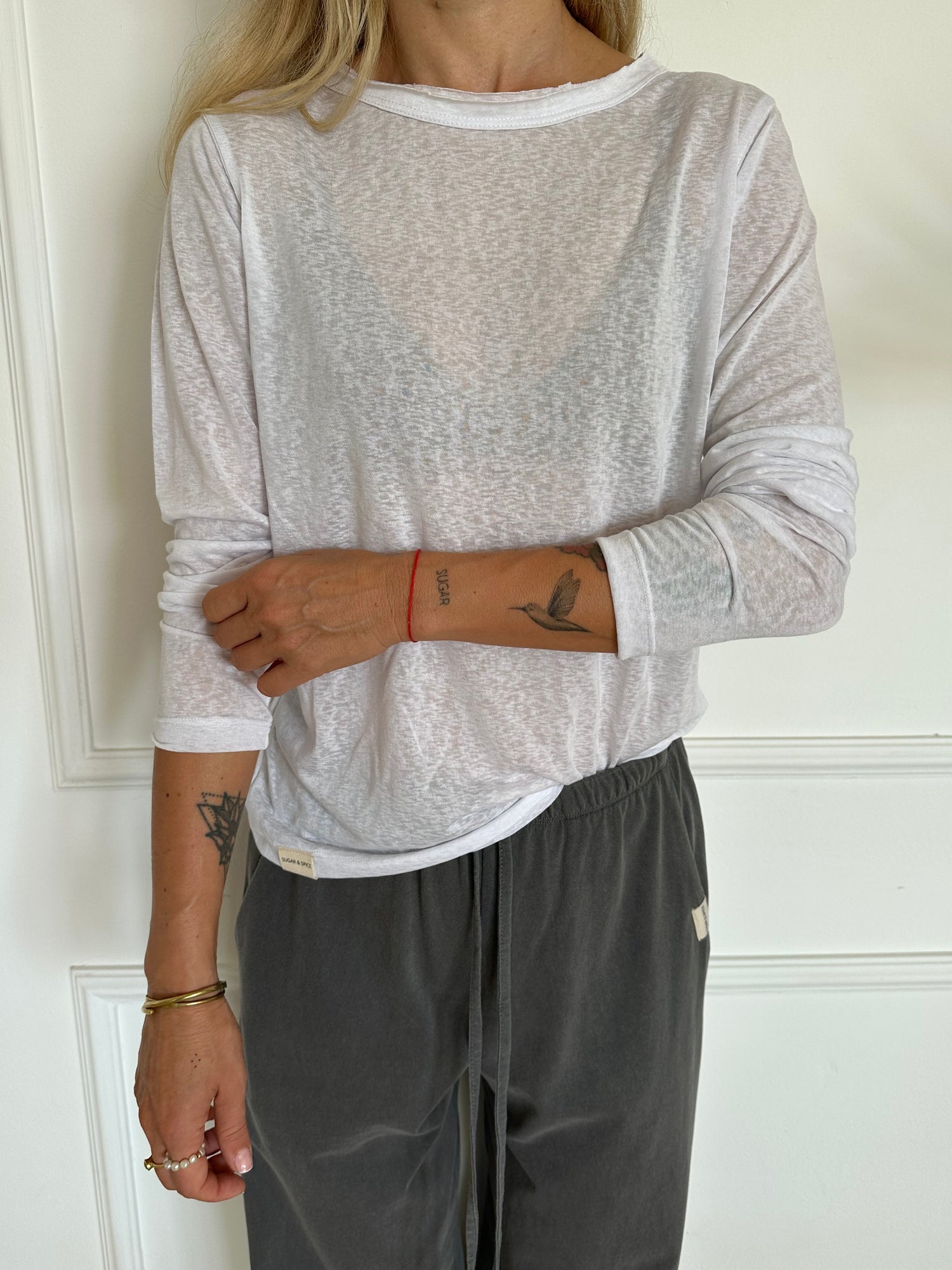 טי שירט EVA white