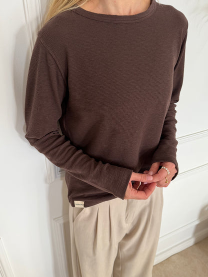 טי שירט בייבי וופל בראוני