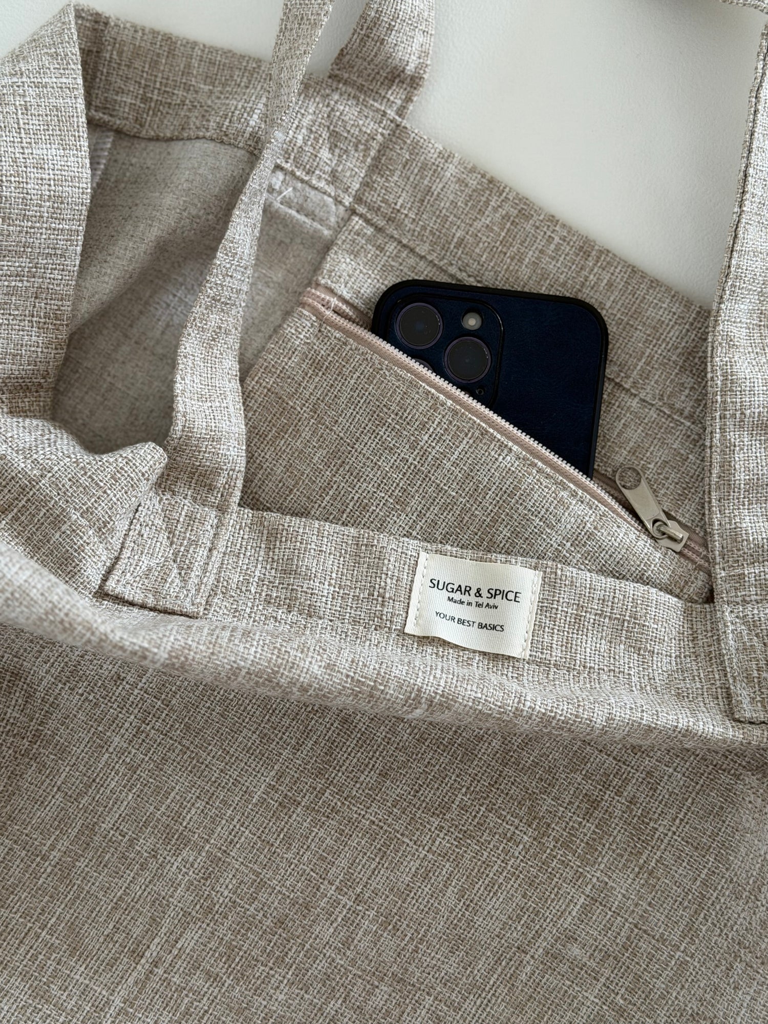 תיק בד OFFWHITE