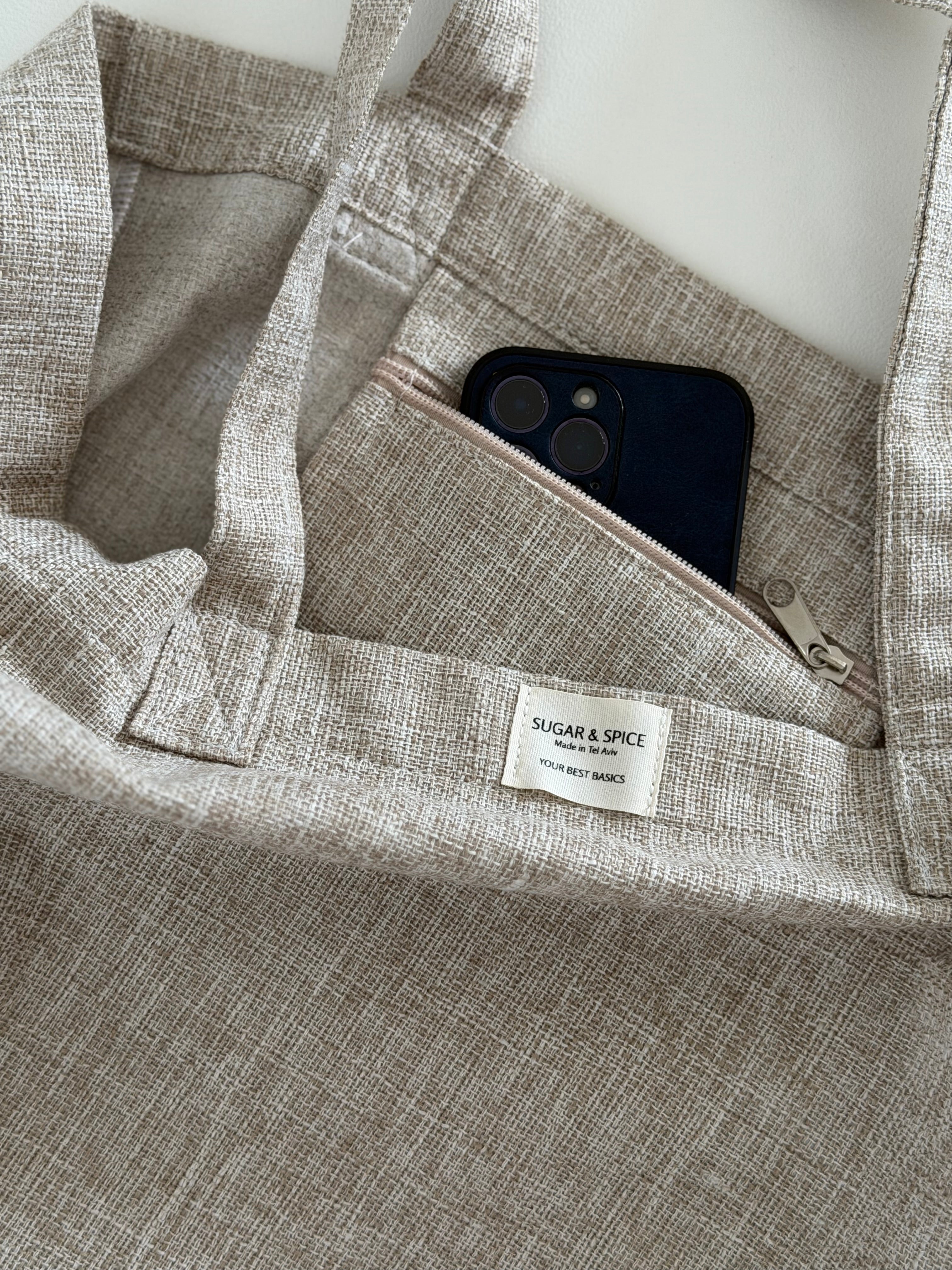 תיק בד OFFWHITE