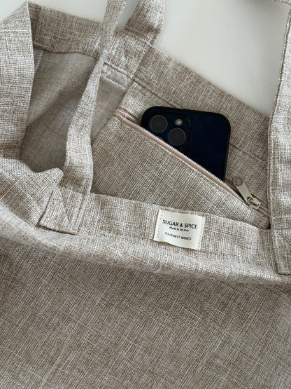 תיק בד OFFWHITE