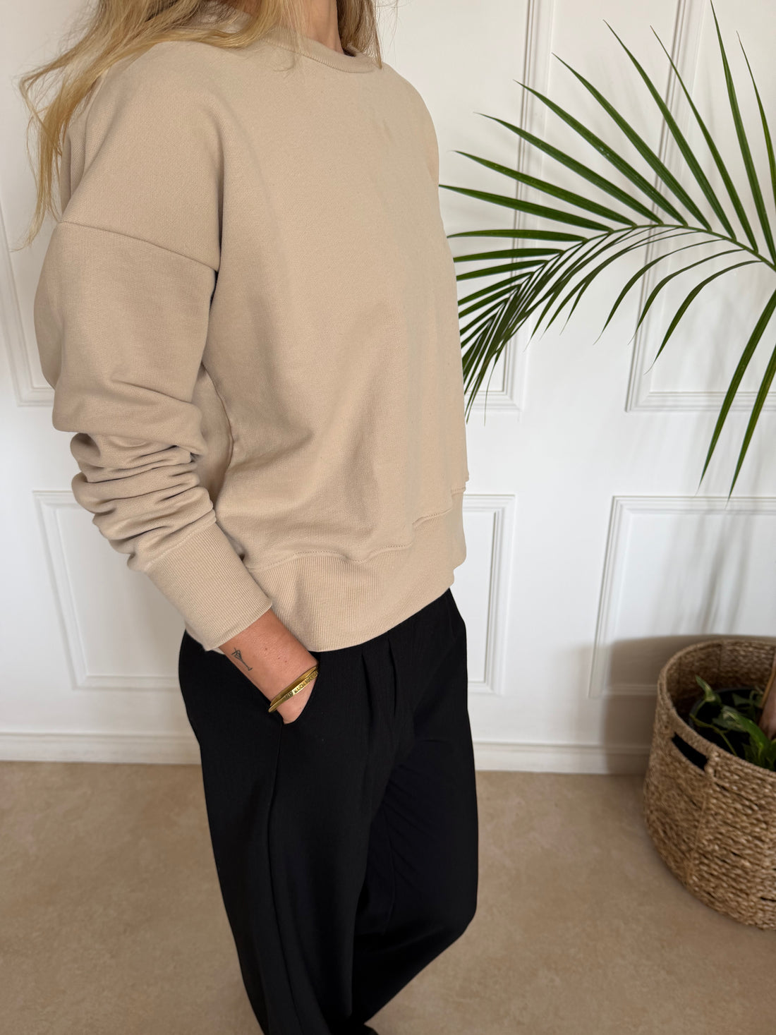 סווטשירט קרופ NEW JERSEY אופוויט