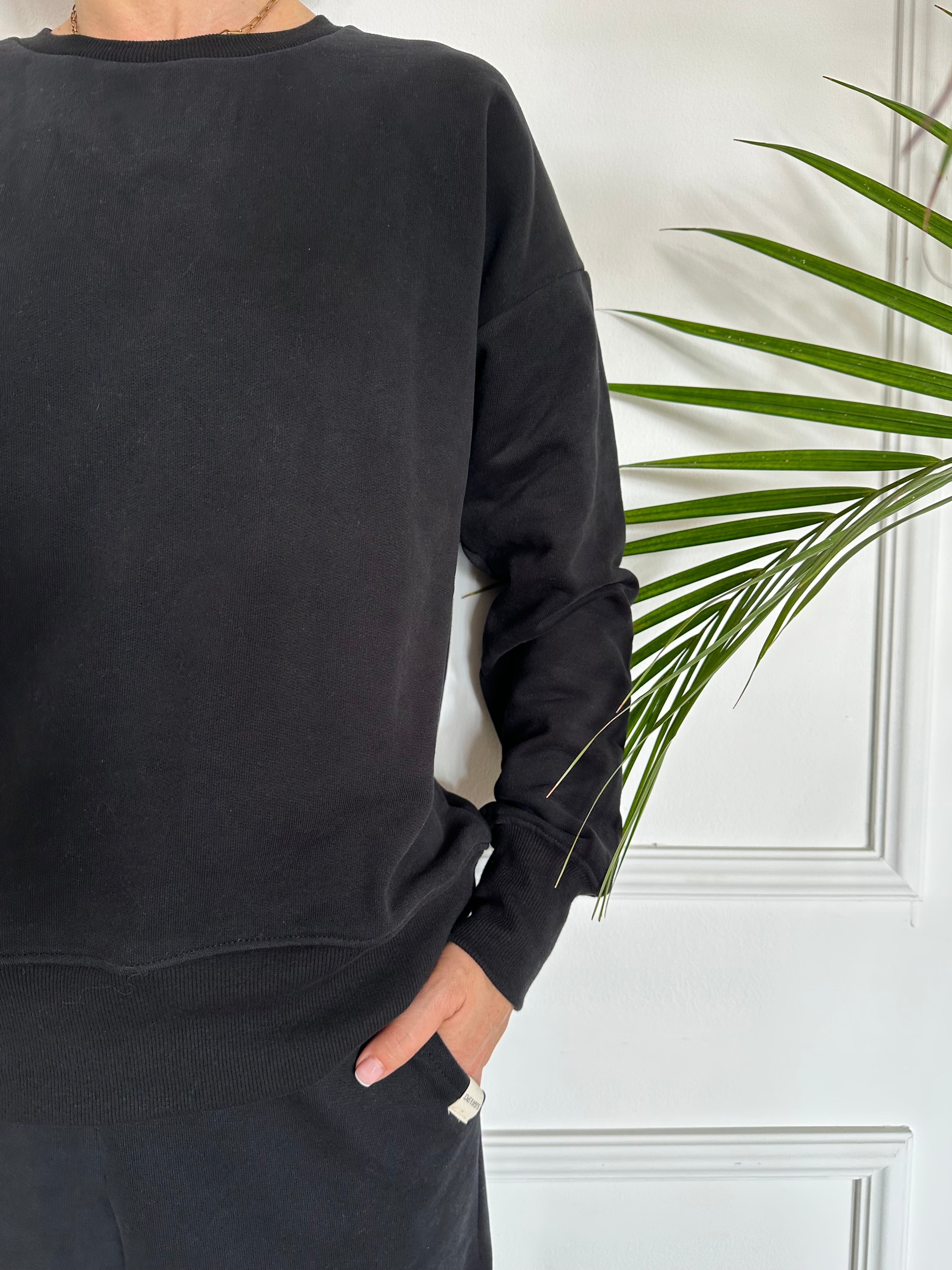 סווטשירט NEW JERSEY שחור