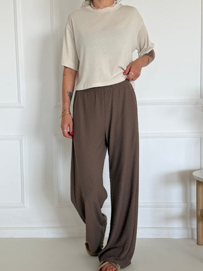 מכנסי PAROS light brown
