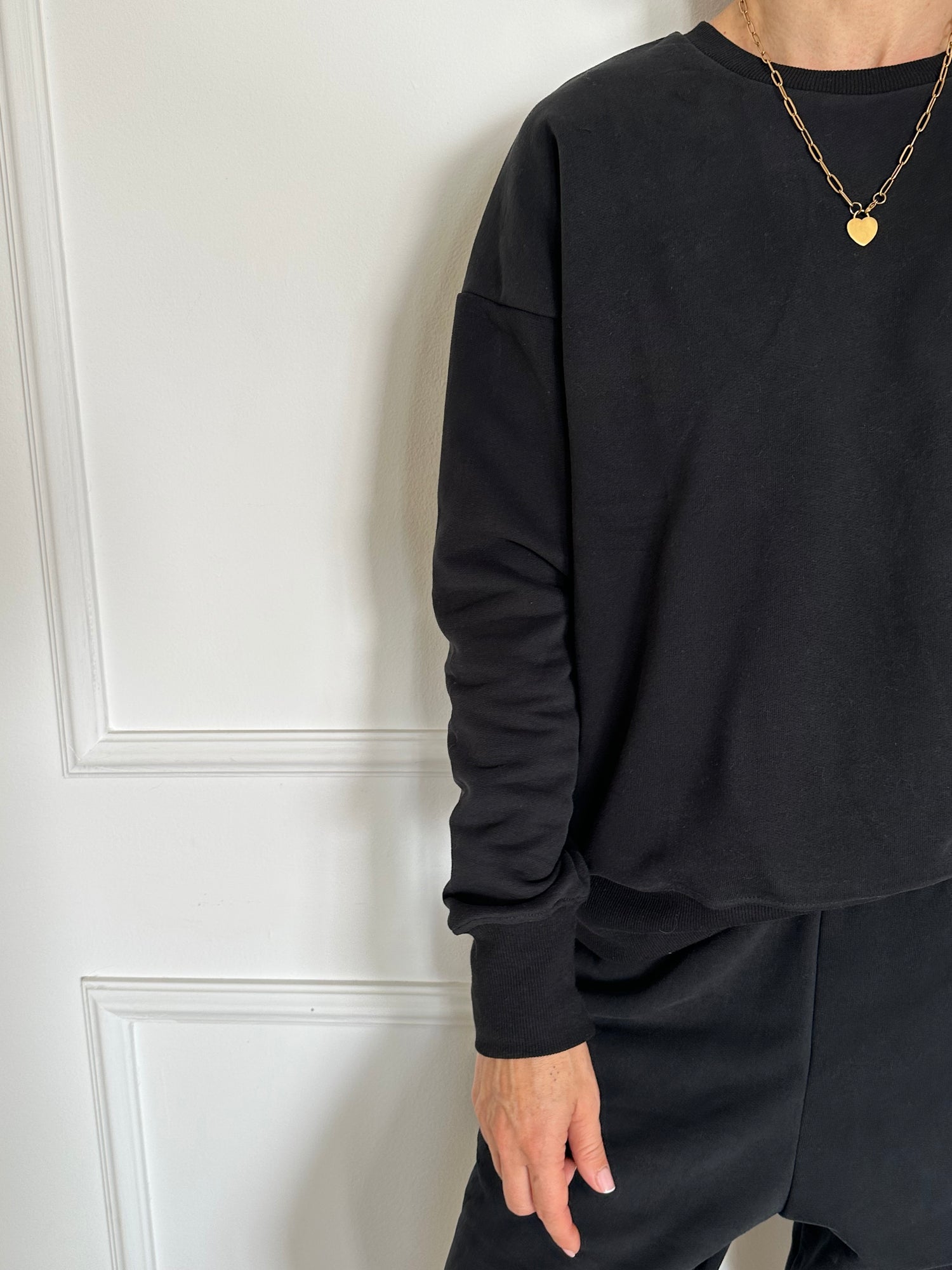 סווטשירט NEW JERSEY שחור