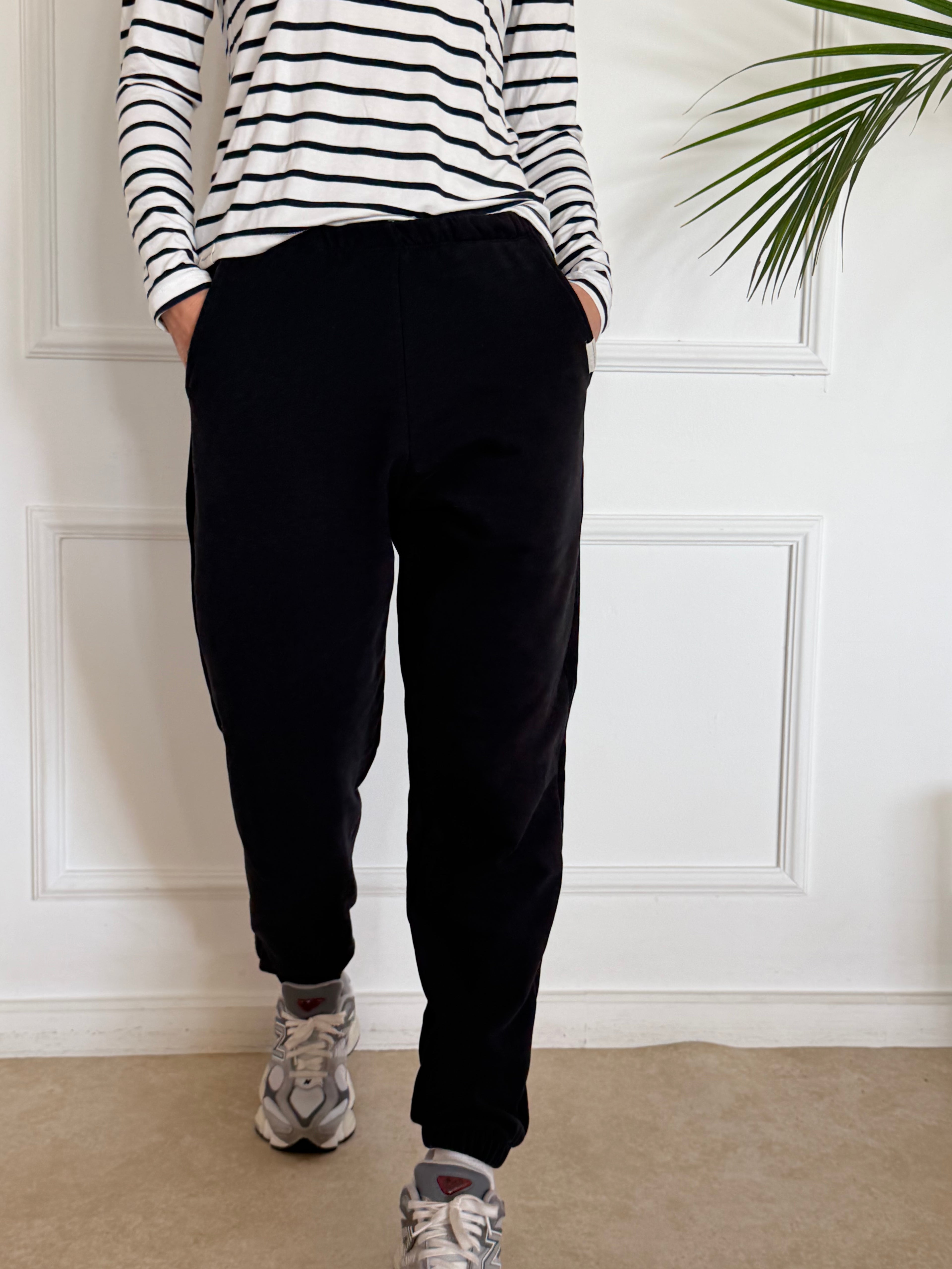 מכנסי NEW JERSEY שחורים